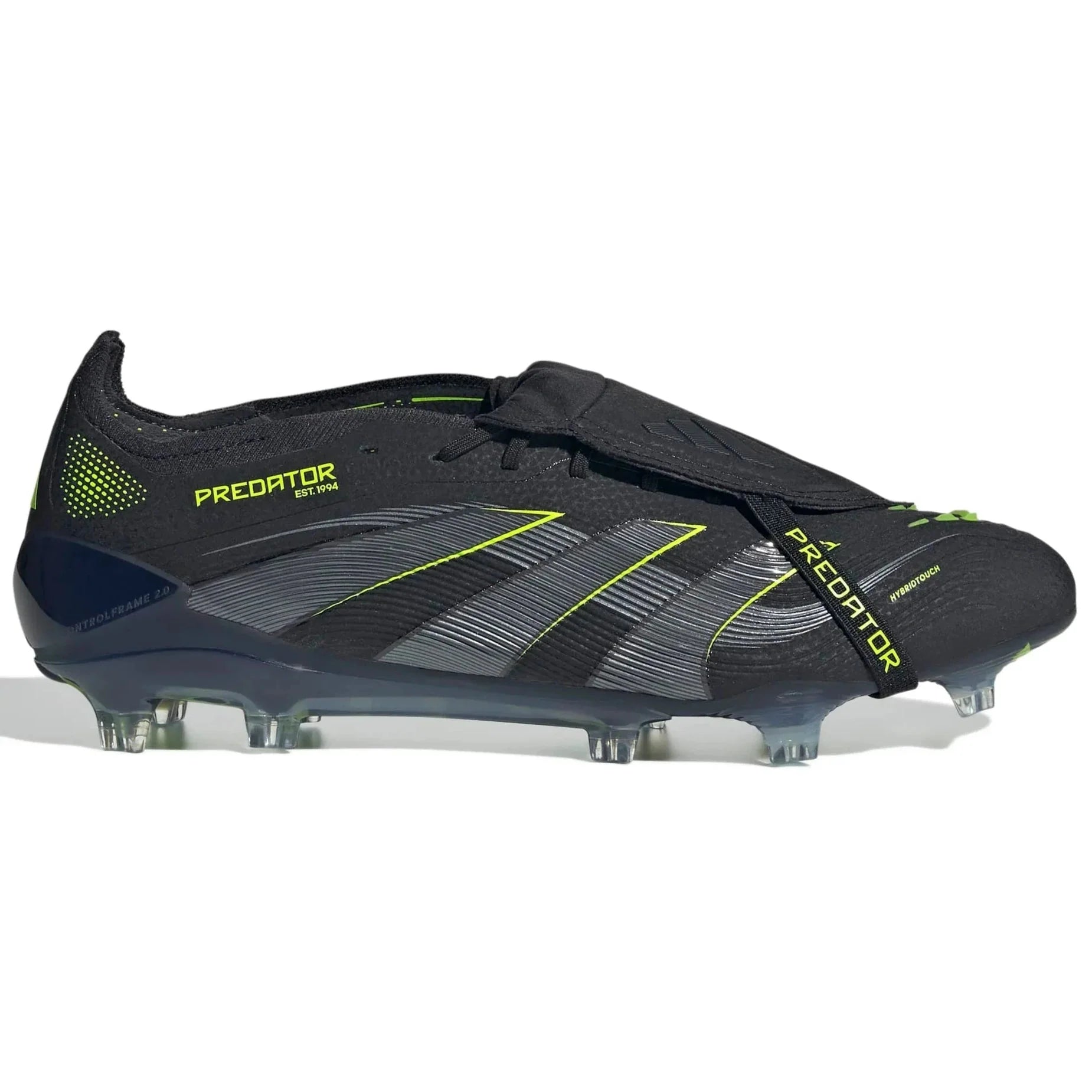 adidas Predator Elite Fold-Over Tongue Firm Ground Soccer Cleats - Electric Stealth Pack (FA25) 1