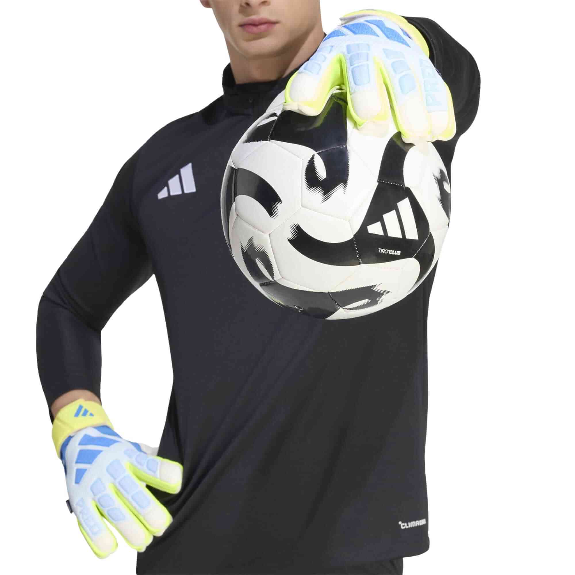 adidas Predator GL Match Fingersave Goalkeeper Gloves 7