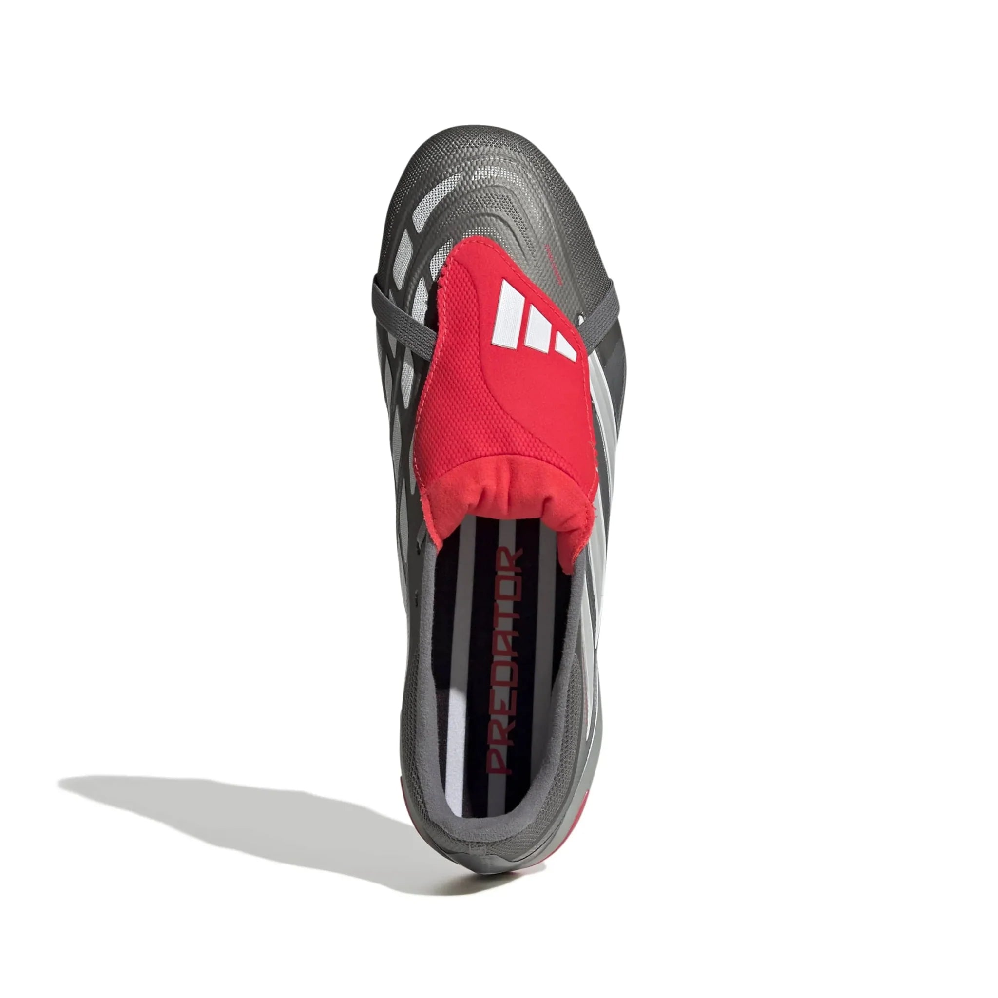 adidas Predator League Fold-Over Tongue Firm Ground Soccer Cleats - Finishers Steel Pack (SP26) 5