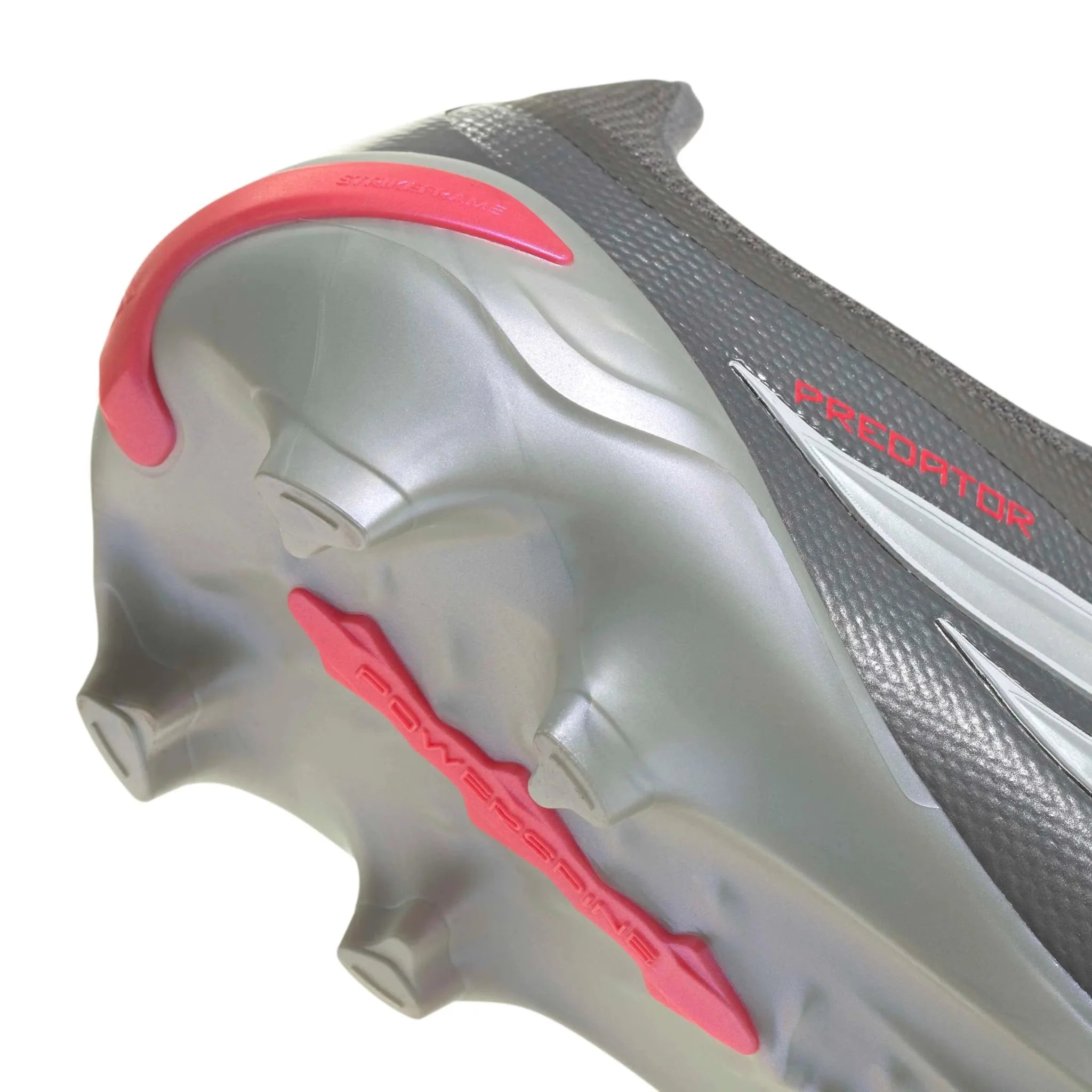 adidas Predator League Fold-Over Tongue Firm Ground Soccer Cleats - Finishers Steel Pack (SP26) 8