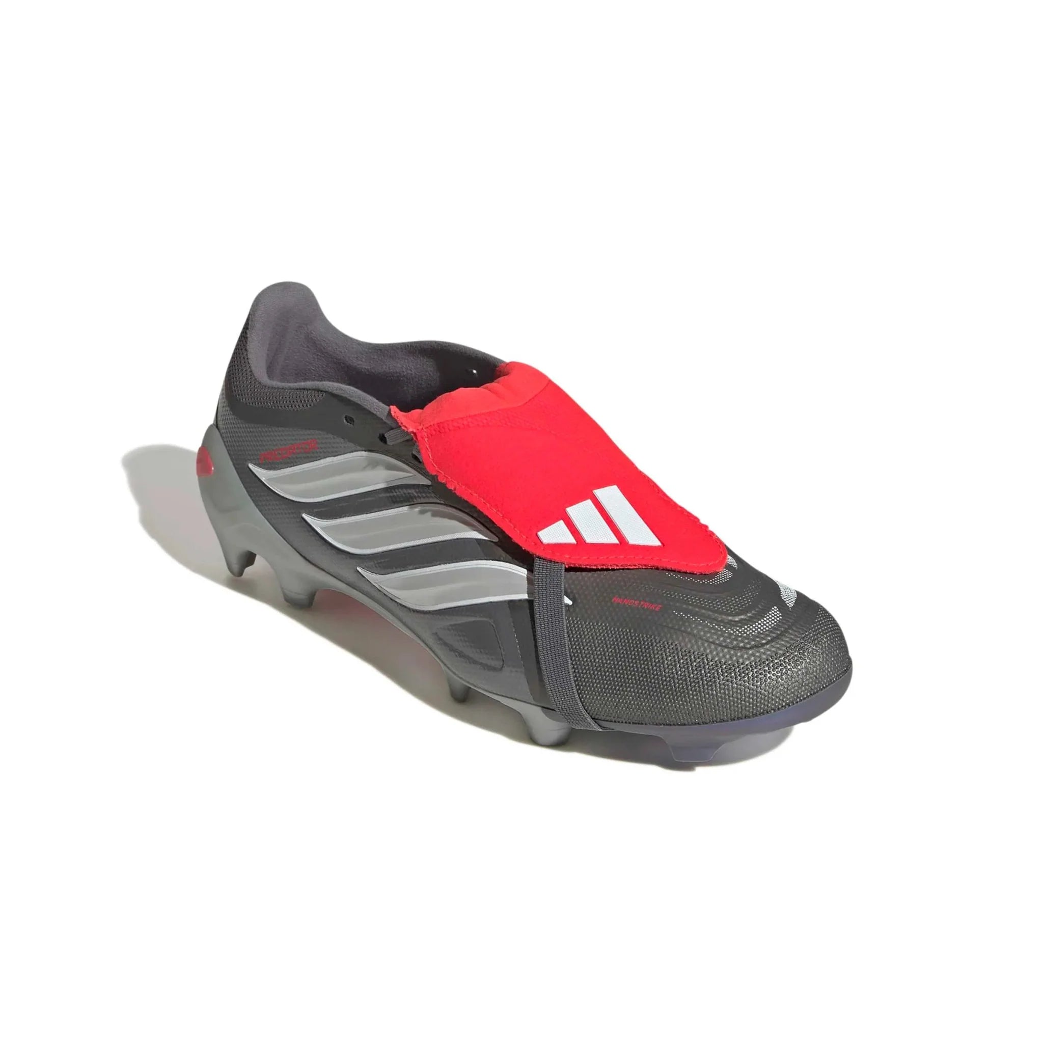 adidas Predator League Fold-Over Tongue Firm Ground Soccer Cleats - Finishers Steel Pack (SP26) 3