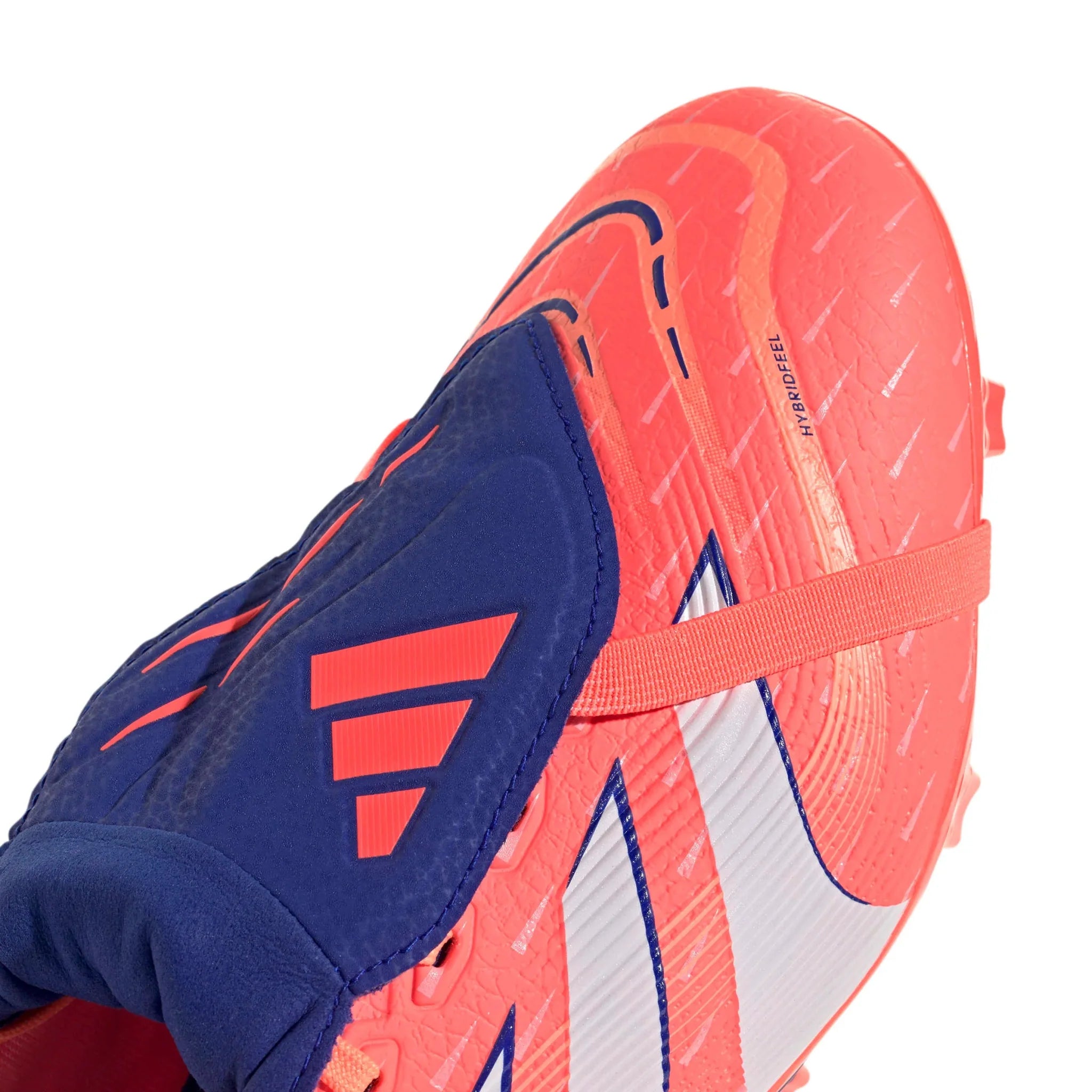 adidas Predator League Fold-Over Tongue Firm/Multi Ground Soccer Cleats - Coral Blaze Pack (FA25) 7