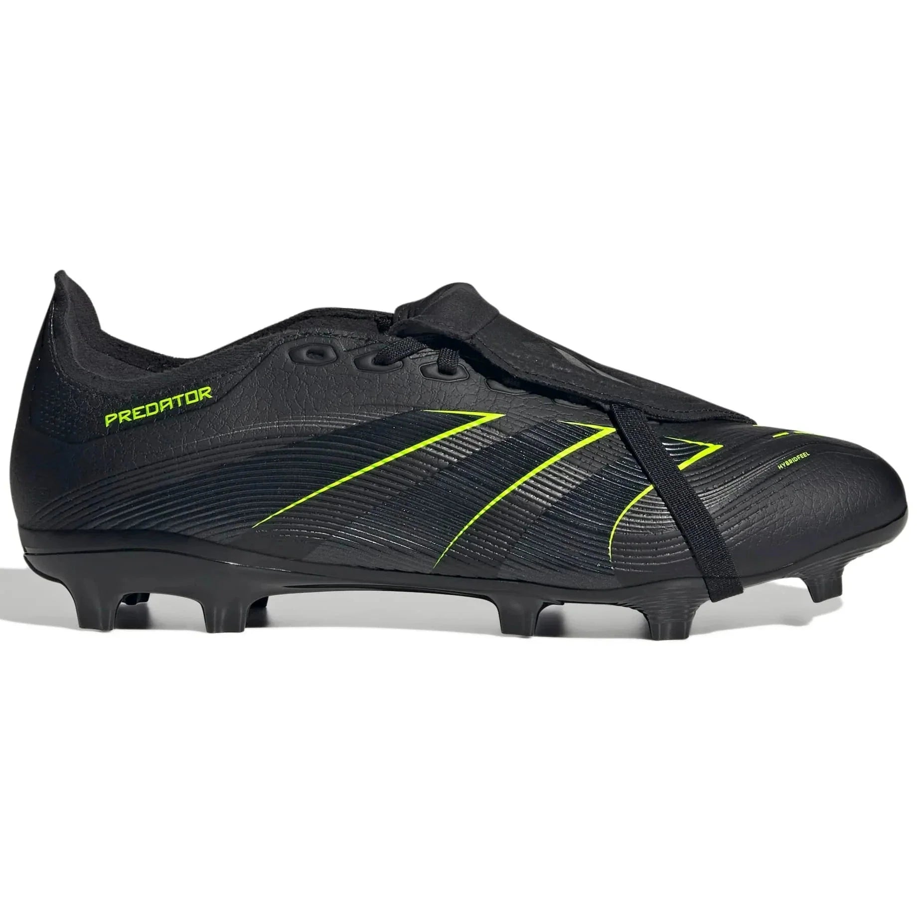adidas Predator League Fold-Over Tongue Firm/Multi Ground Soccer Cleats - Electric Stealth Pack (FA25) 1