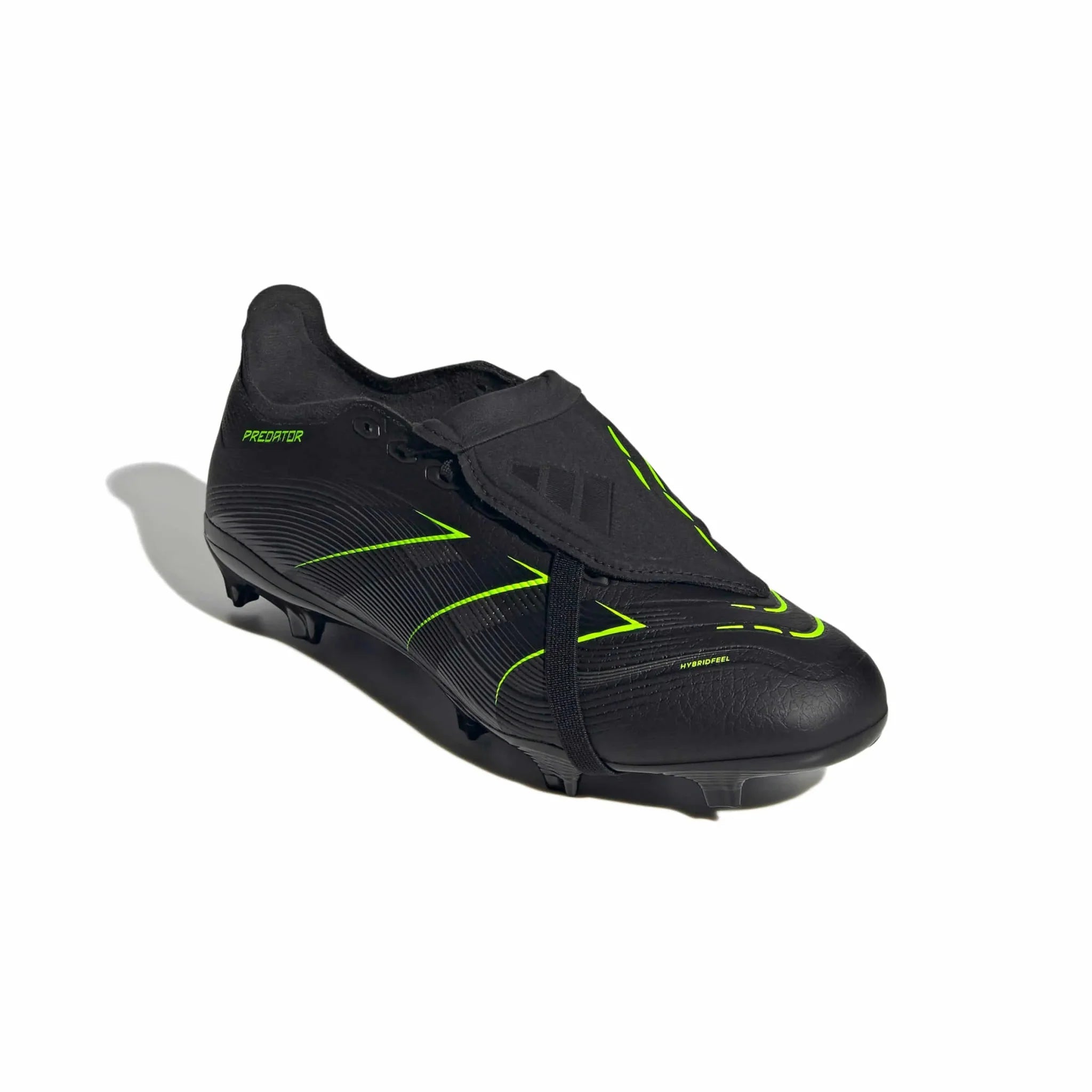 adidas Predator League Fold-Over Tongue Firm/Multi Ground Soccer Cleats - Electric Stealth Pack (FA25) 3