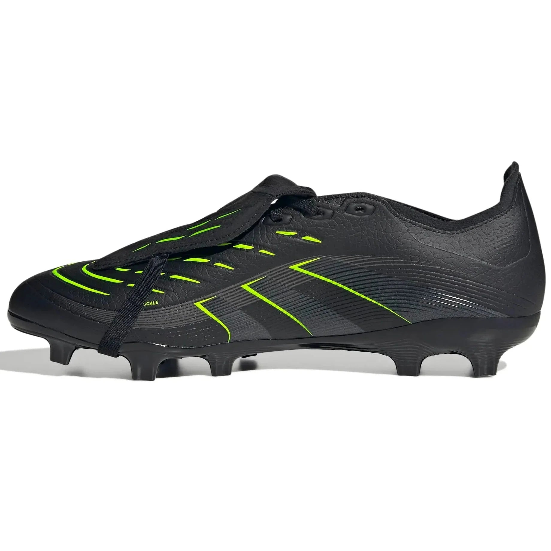 adidas Predator League Fold-Over Tongue Firm/Multi Ground Soccer Cleats - Electric Stealth Pack (FA25) 2