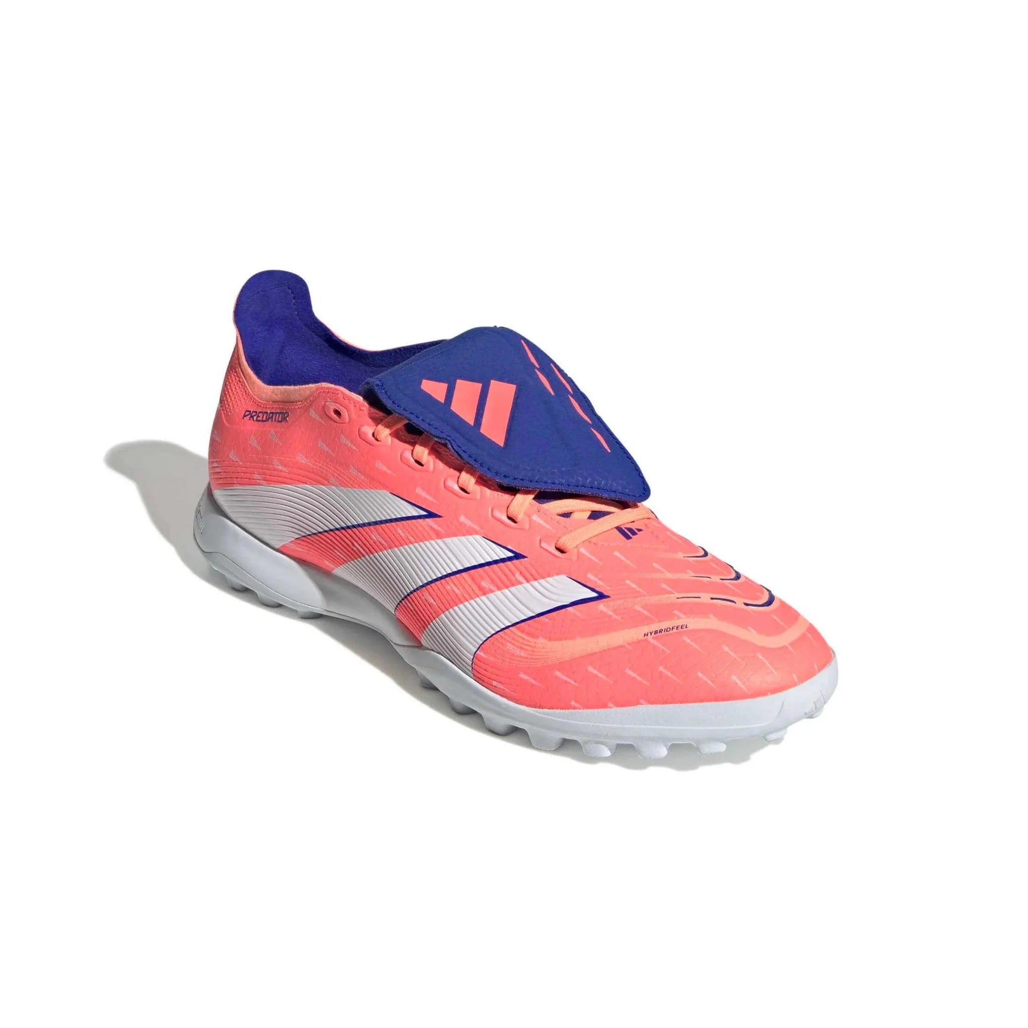 adidas Predator League Fold-Over Tongue Turf Soccer Shoes - Coral Blaze Pack (FA25) 3