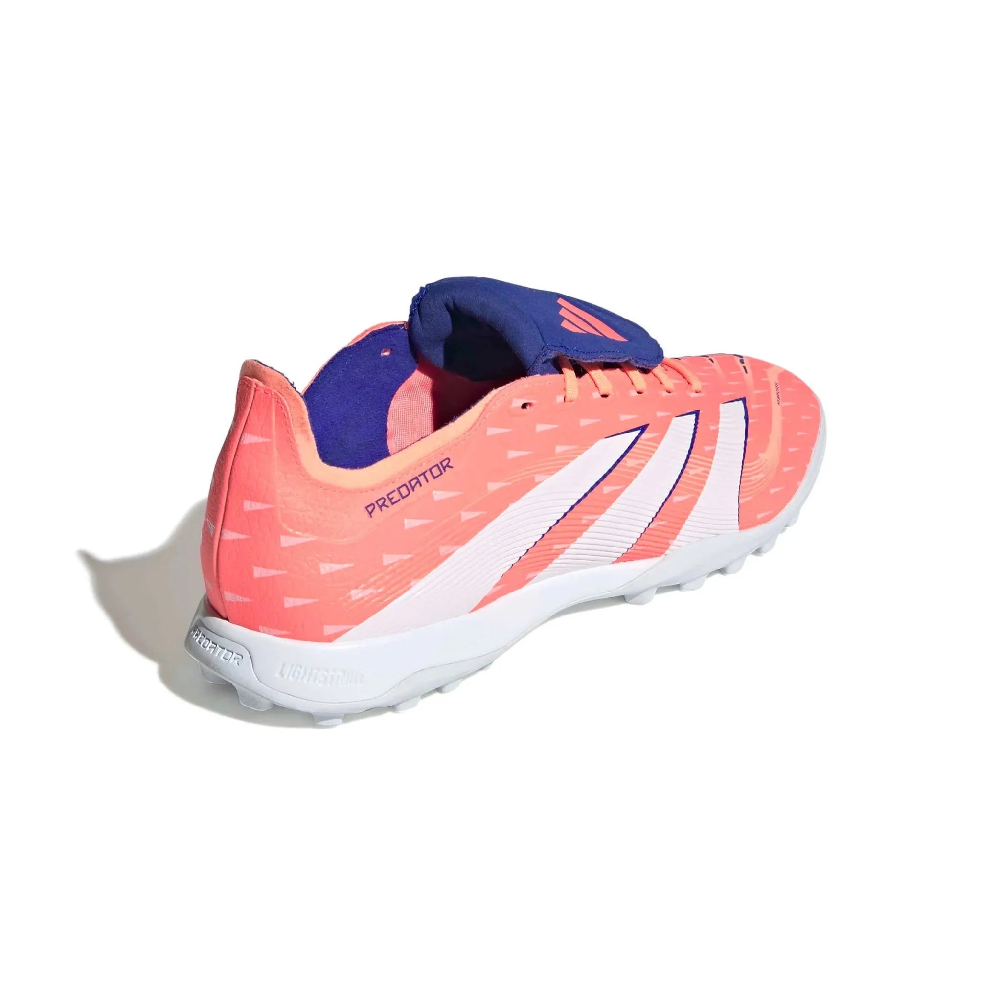 adidas Predator League Fold-Over Tongue Turf Soccer Shoes - Coral Blaze Pack (FA25) 4