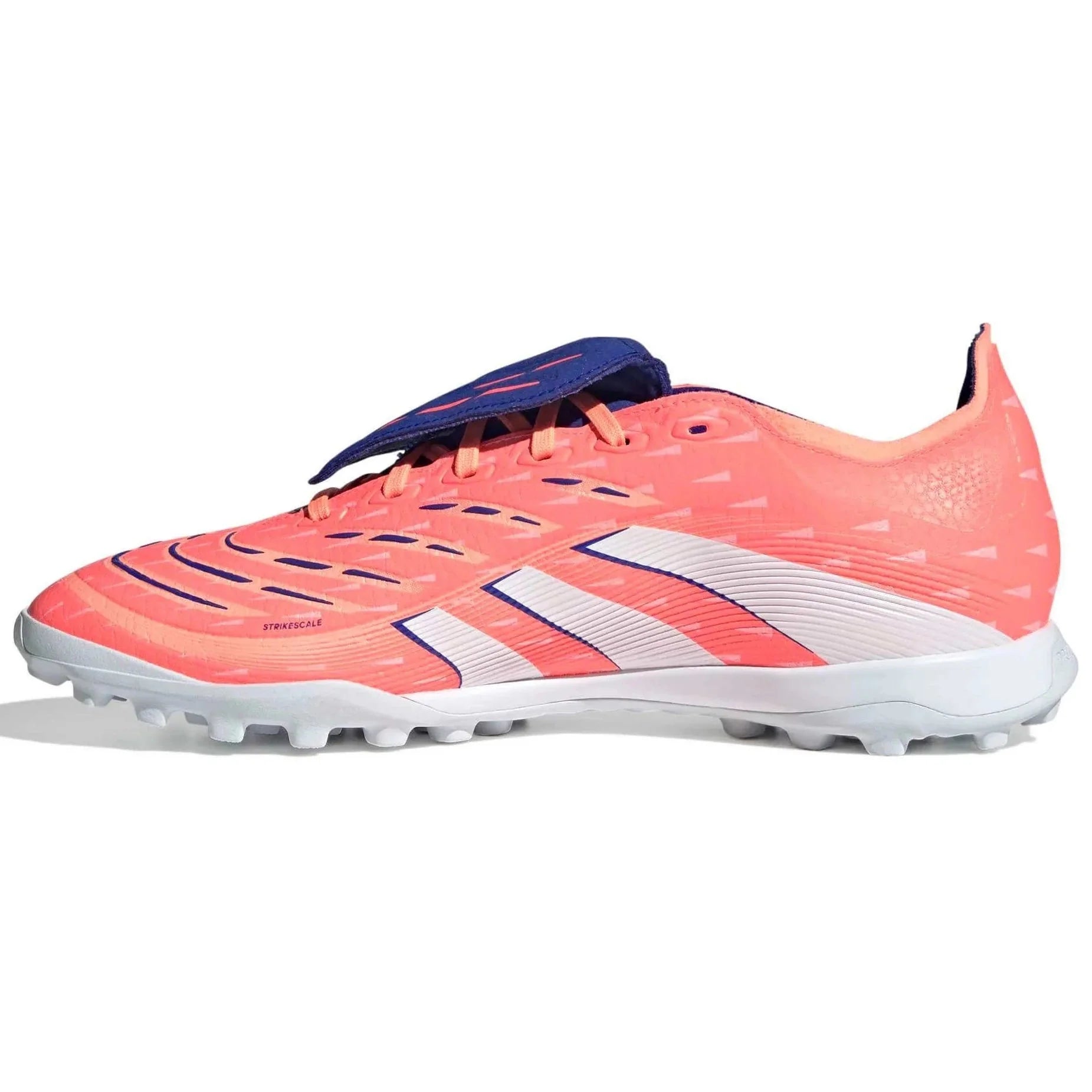 adidas Predator League Fold-Over Tongue Turf Soccer Shoes - Coral Blaze Pack (FA25) 2