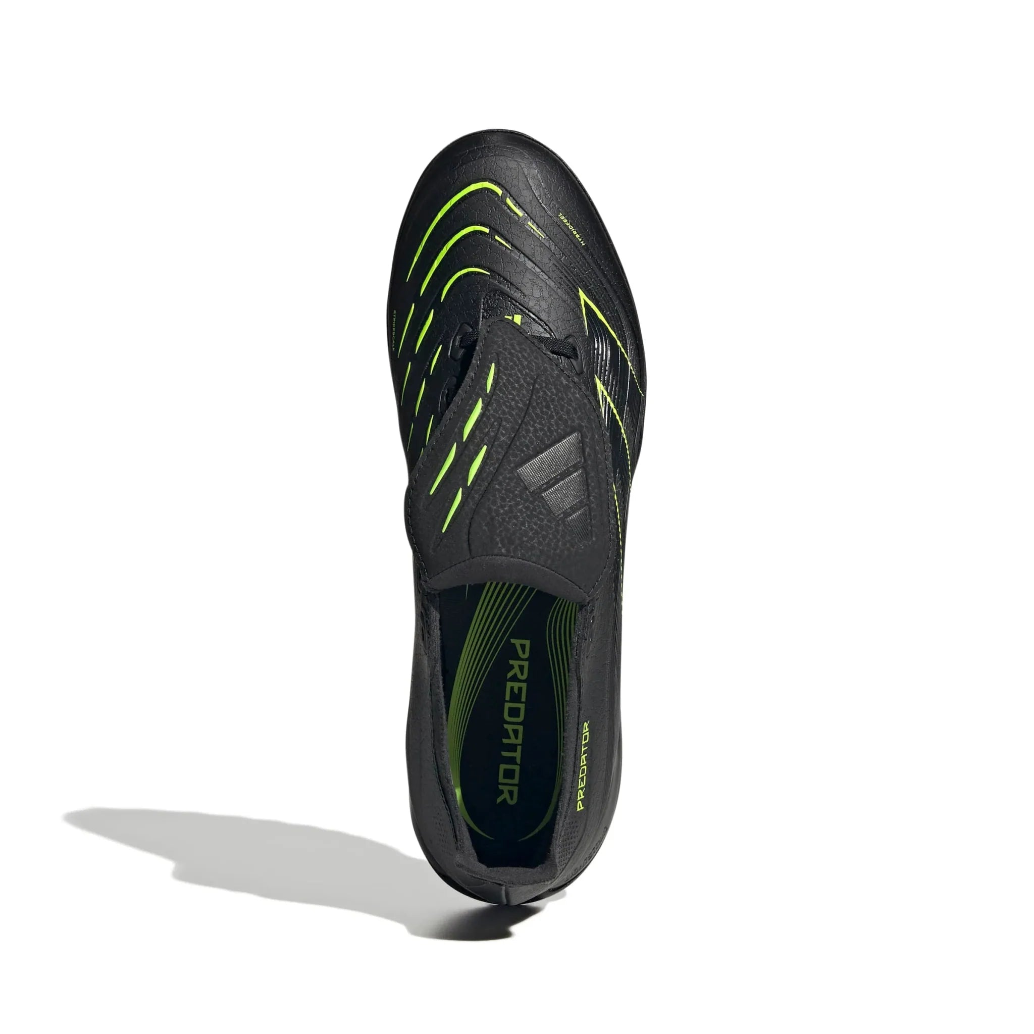 adidas Predator League Fold-Over Tongue Turf Soccer Shoes - Electric Stealth Pack (FA25) 5