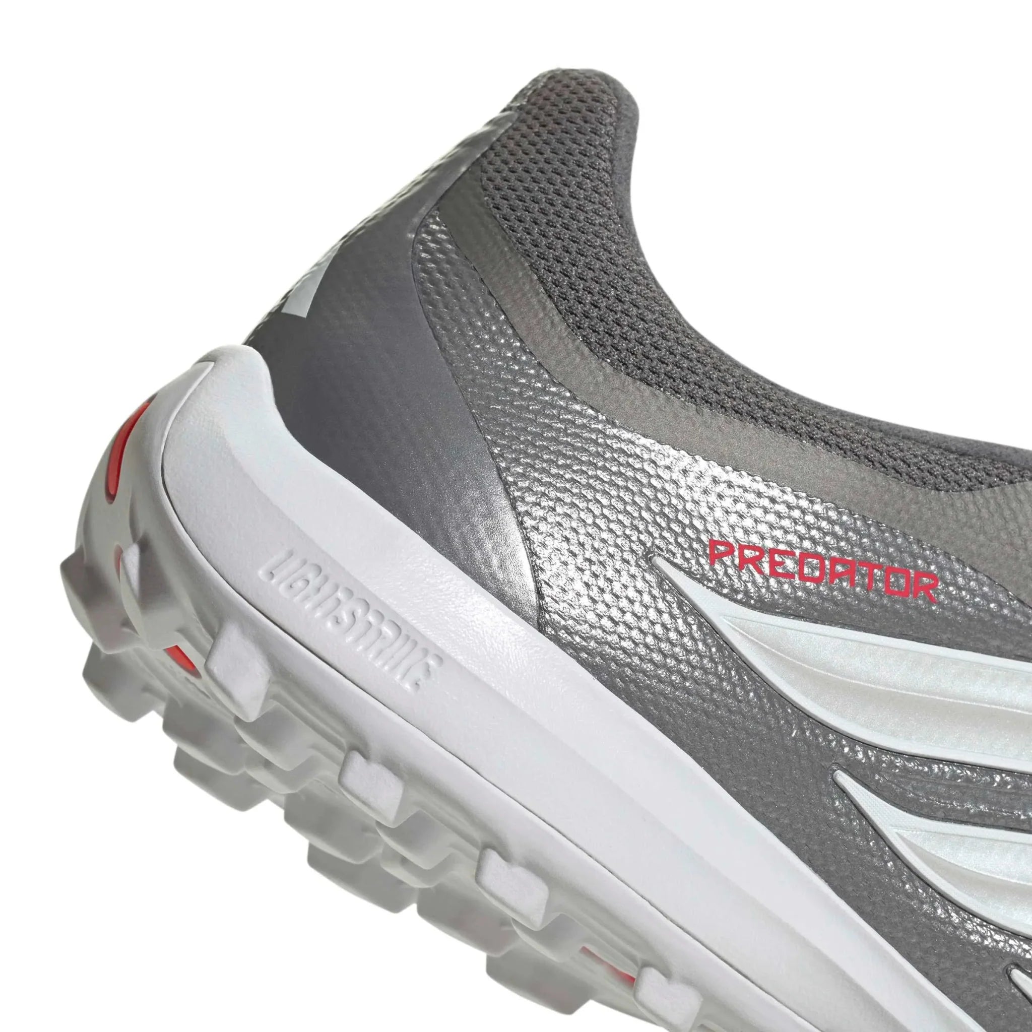 adidas Predator League Fold-Over Tongue Turf Soccer Shoes - Finishers Steel Pack (SP26) 8