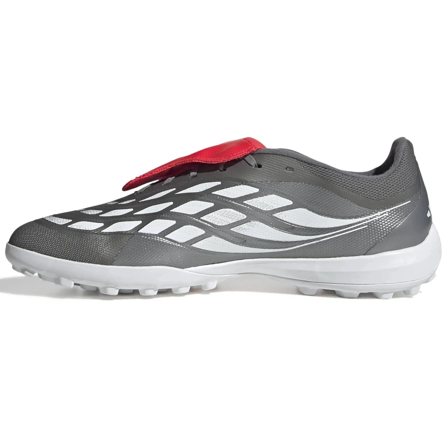 adidas Predator League Fold-Over Tongue Turf Soccer Shoes - Finishers Steel Pack (SP26) 2