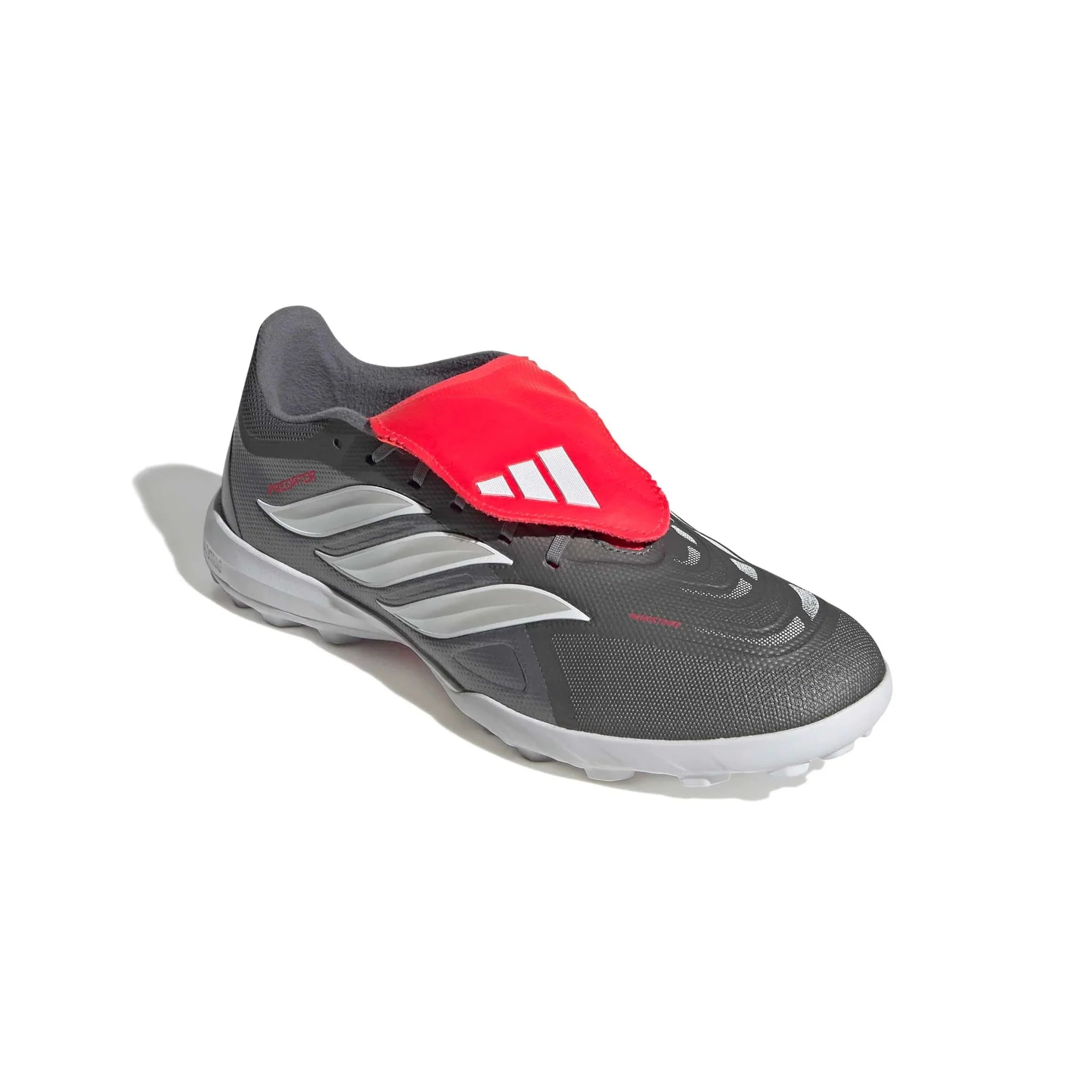 adidas Predator League Fold-Over Tongue Turf Soccer Shoes - Finishers Steel Pack (SP26) 3