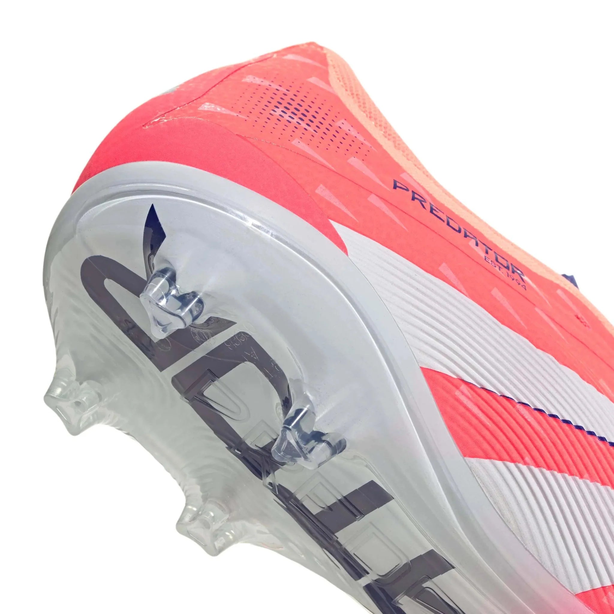 adidas Predator Pro Fold-Over Tongue Firm Ground Soccer Cleats - Coral Blaze Pack (FA25) 8