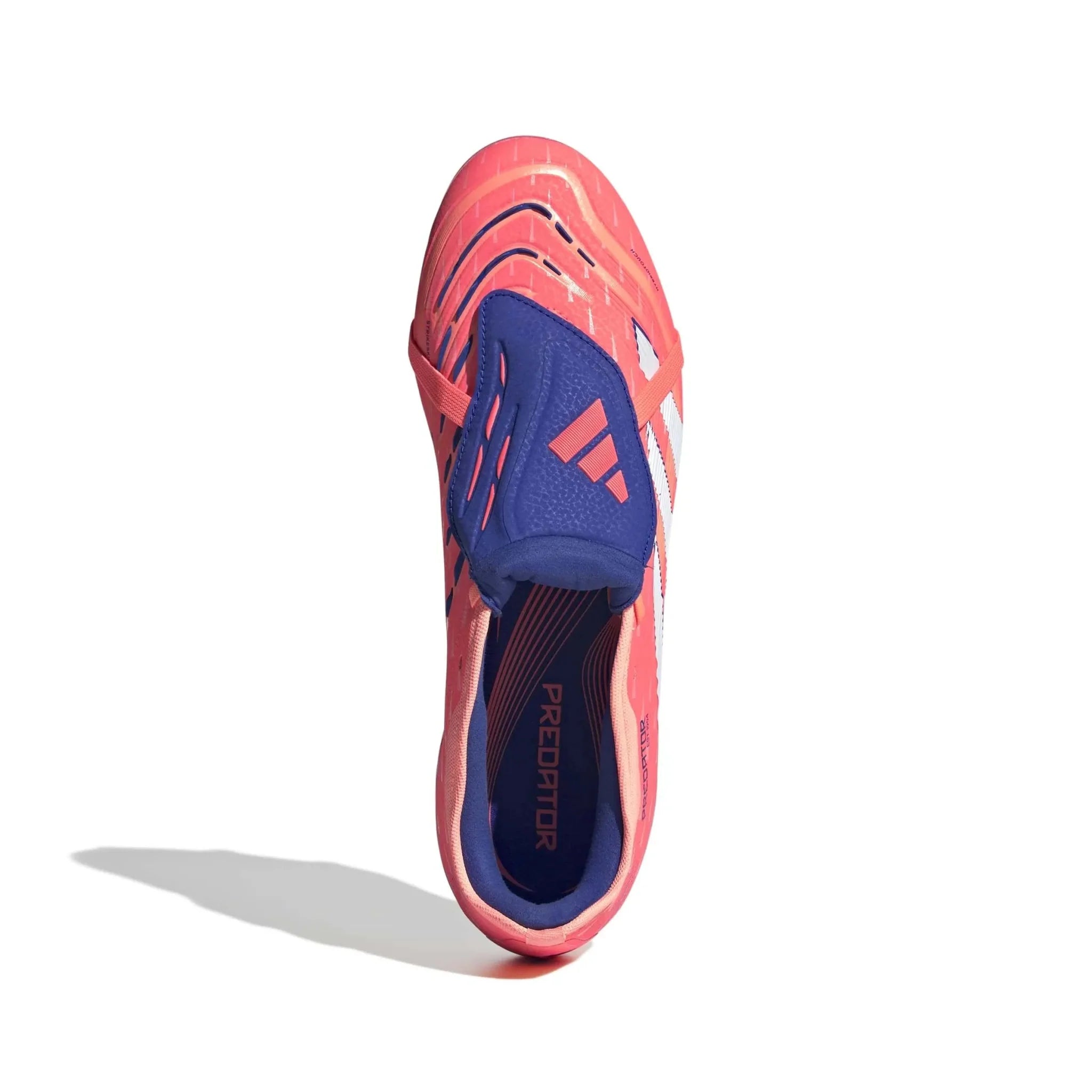 adidas Predator Pro Fold-Over Tongue Firm Ground Soccer Cleats - Coral Blaze Pack (FA25) 5