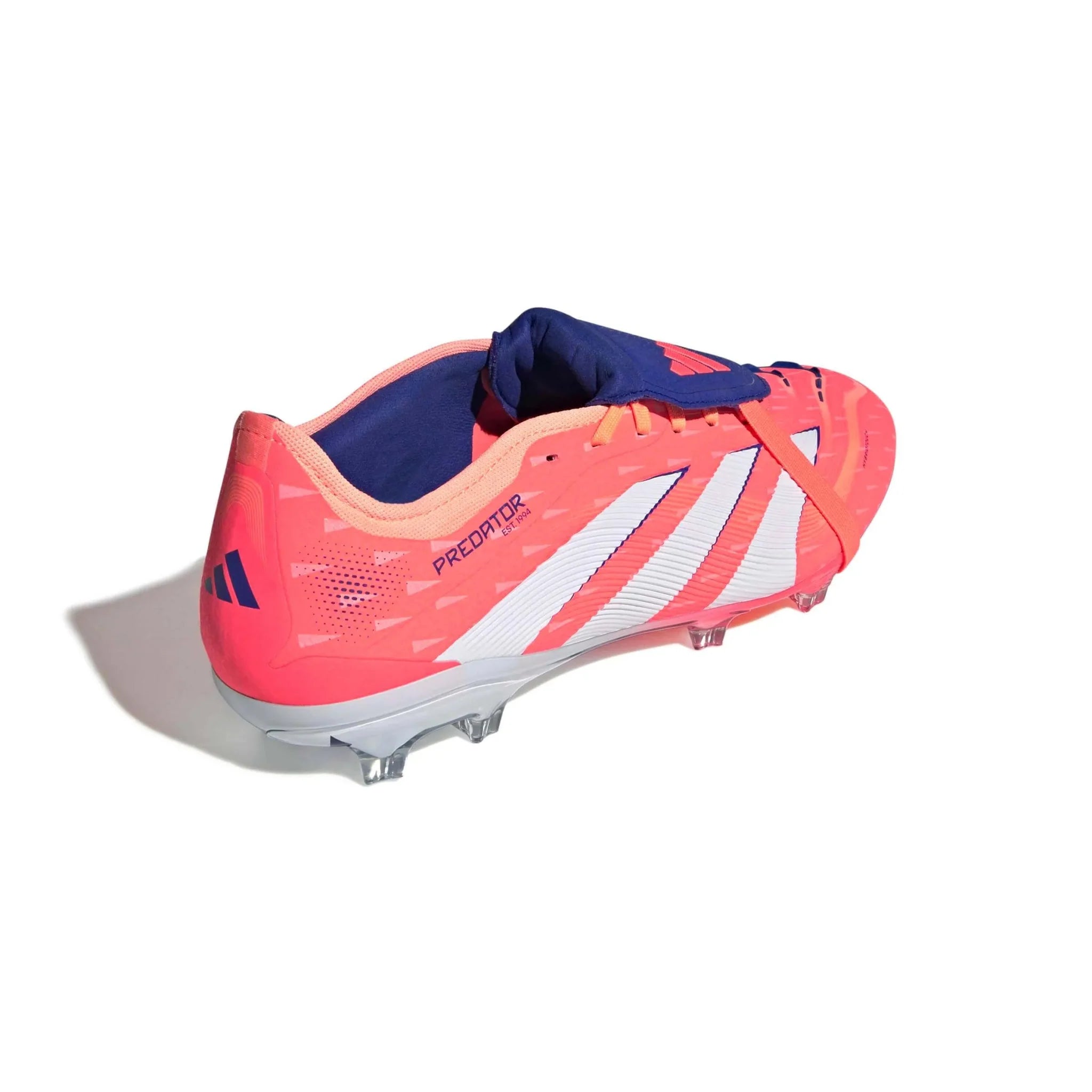 adidas Predator Pro Fold-Over Tongue Firm Ground Soccer Cleats - Coral Blaze Pack (FA25) 4
