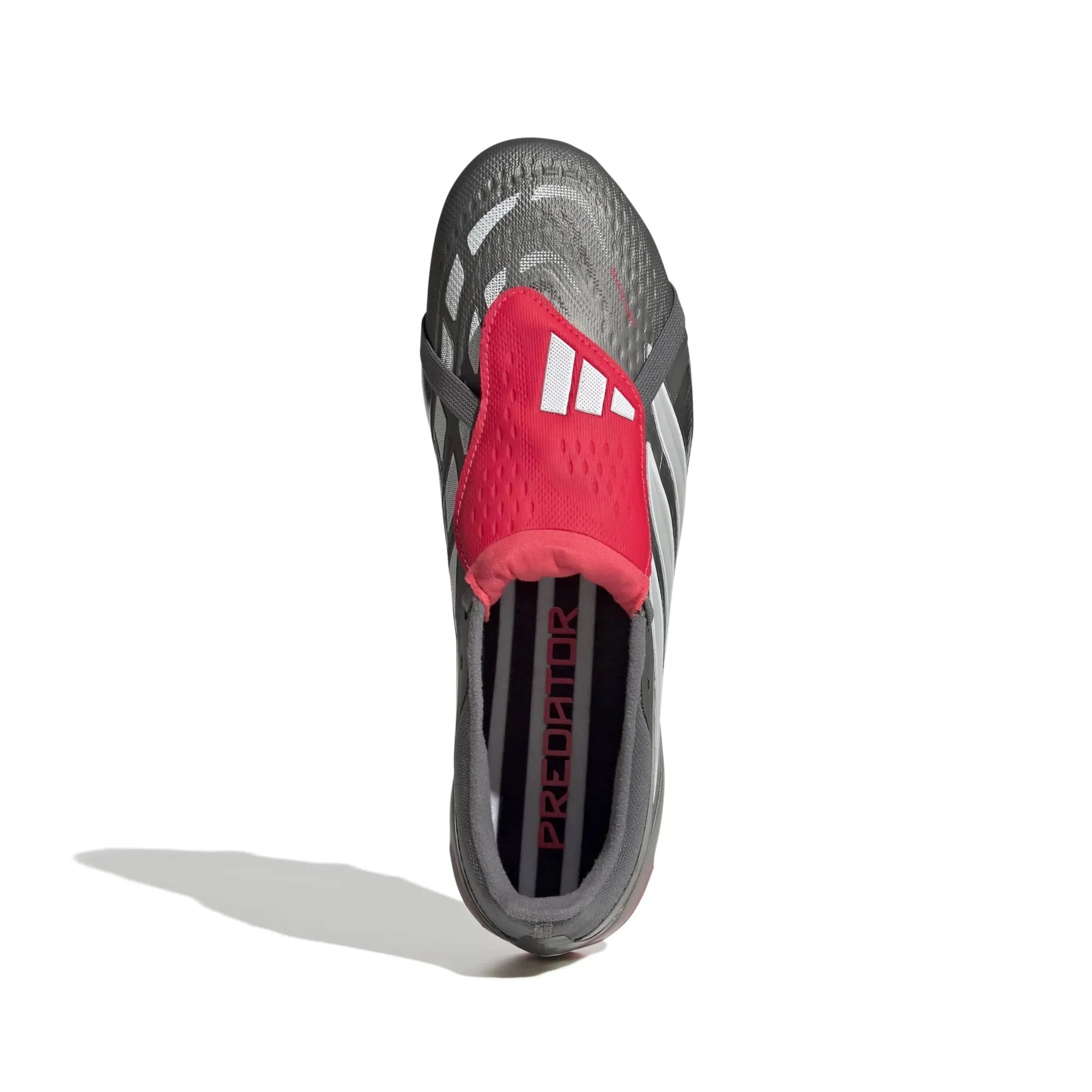 adidas Predator Pro Fold-Over Tongue Firm Ground Soccer Cleats - Finishers Steel Pack (SP26) 5