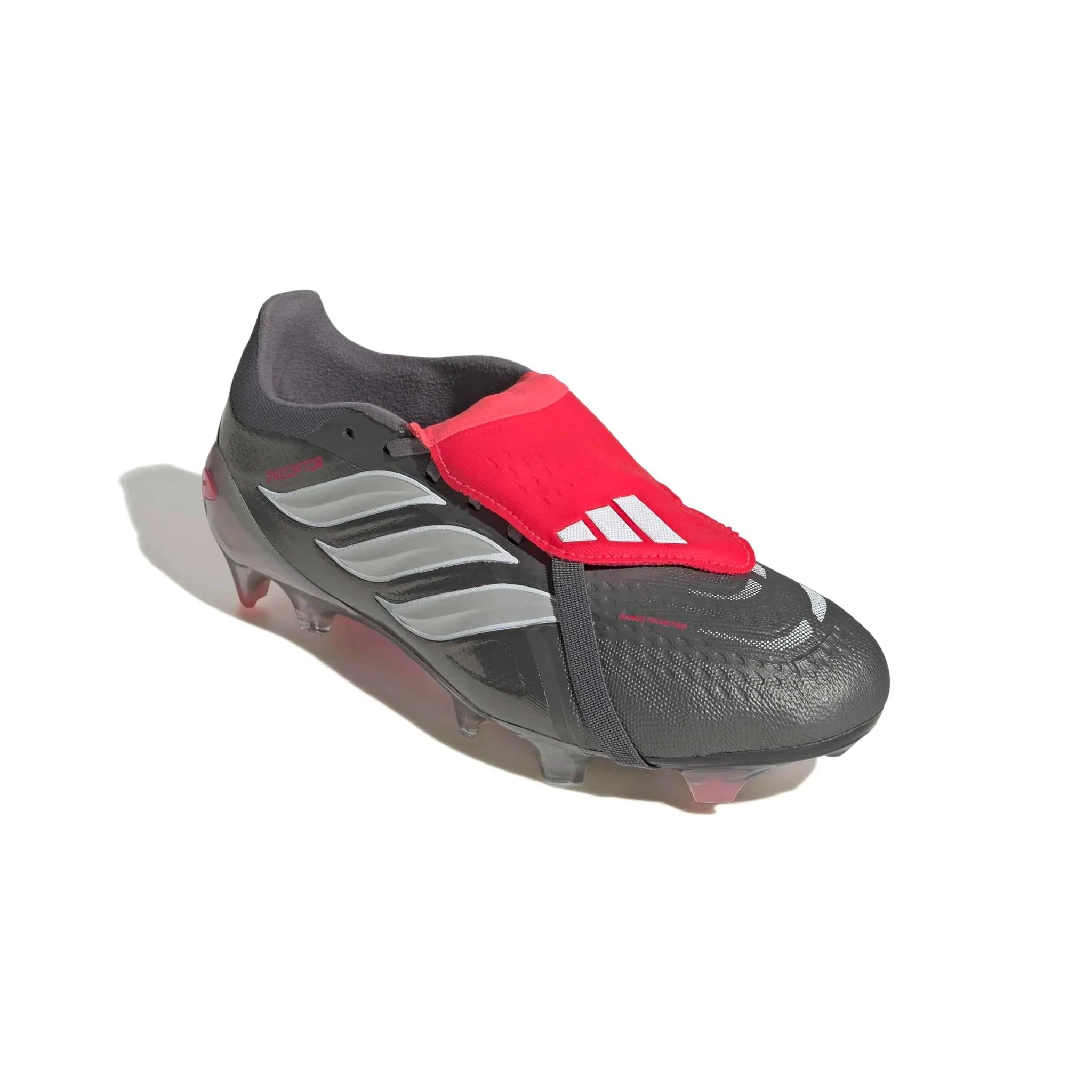 adidas Predator Pro Fold-Over Tongue Firm Ground Soccer Cleats - Finishers Steel Pack (SP26) 3