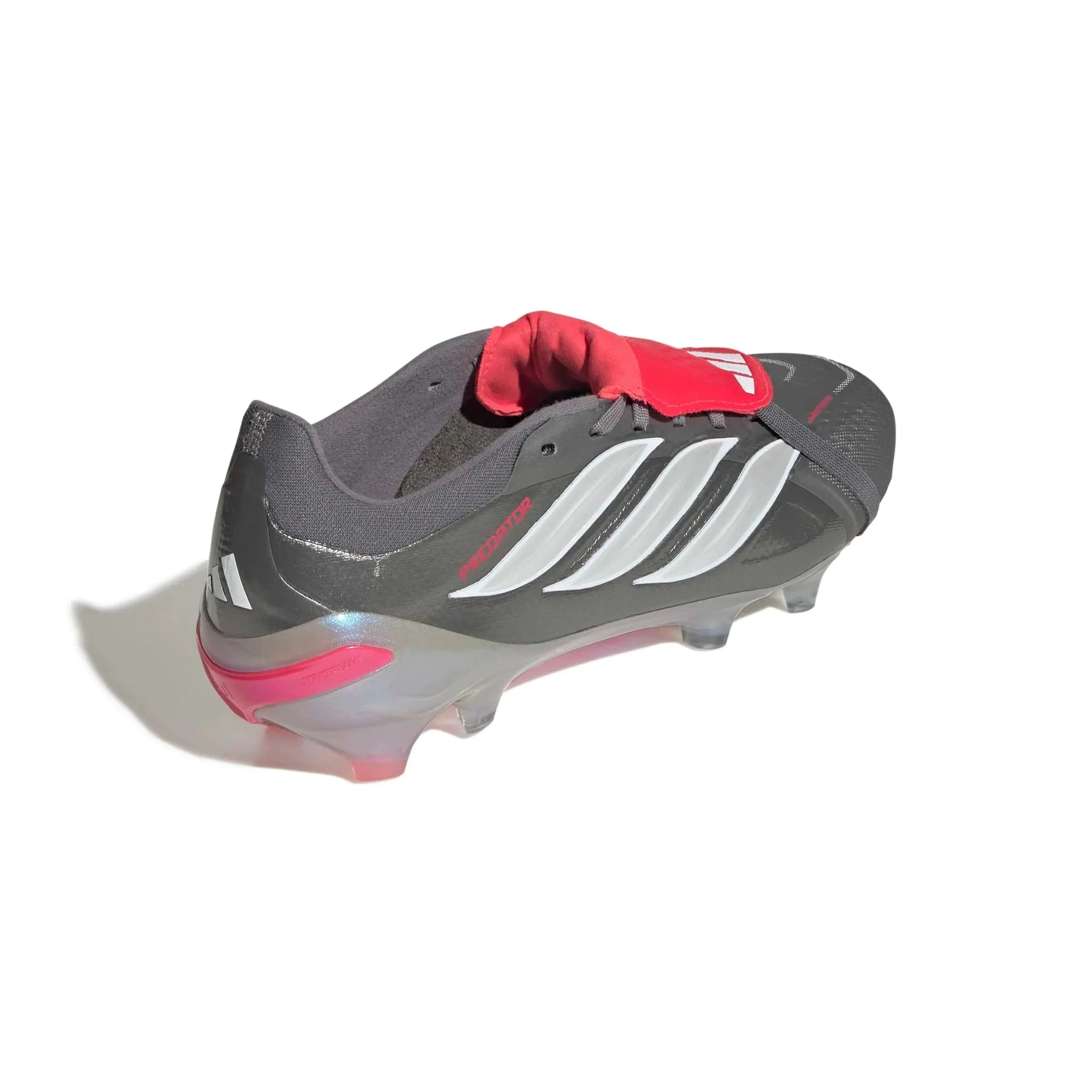 adidas Predator Pro Fold-Over Tongue Firm Ground Soccer Cleats - Finishers Steel Pack (SP26) 4