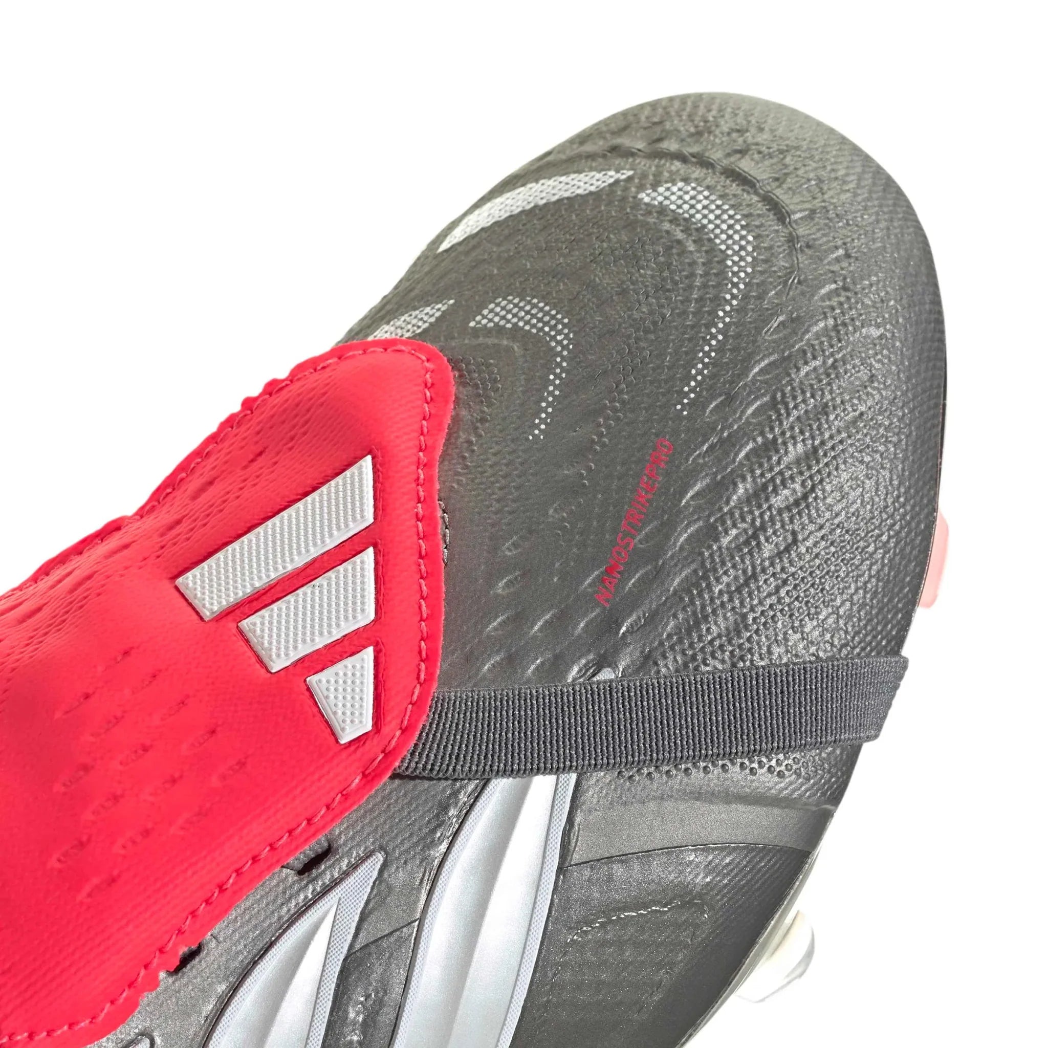 adidas Predator Pro Fold-Over Tongue Firm Ground Soccer Cleats - Finishers Steel Pack (SP26) 7