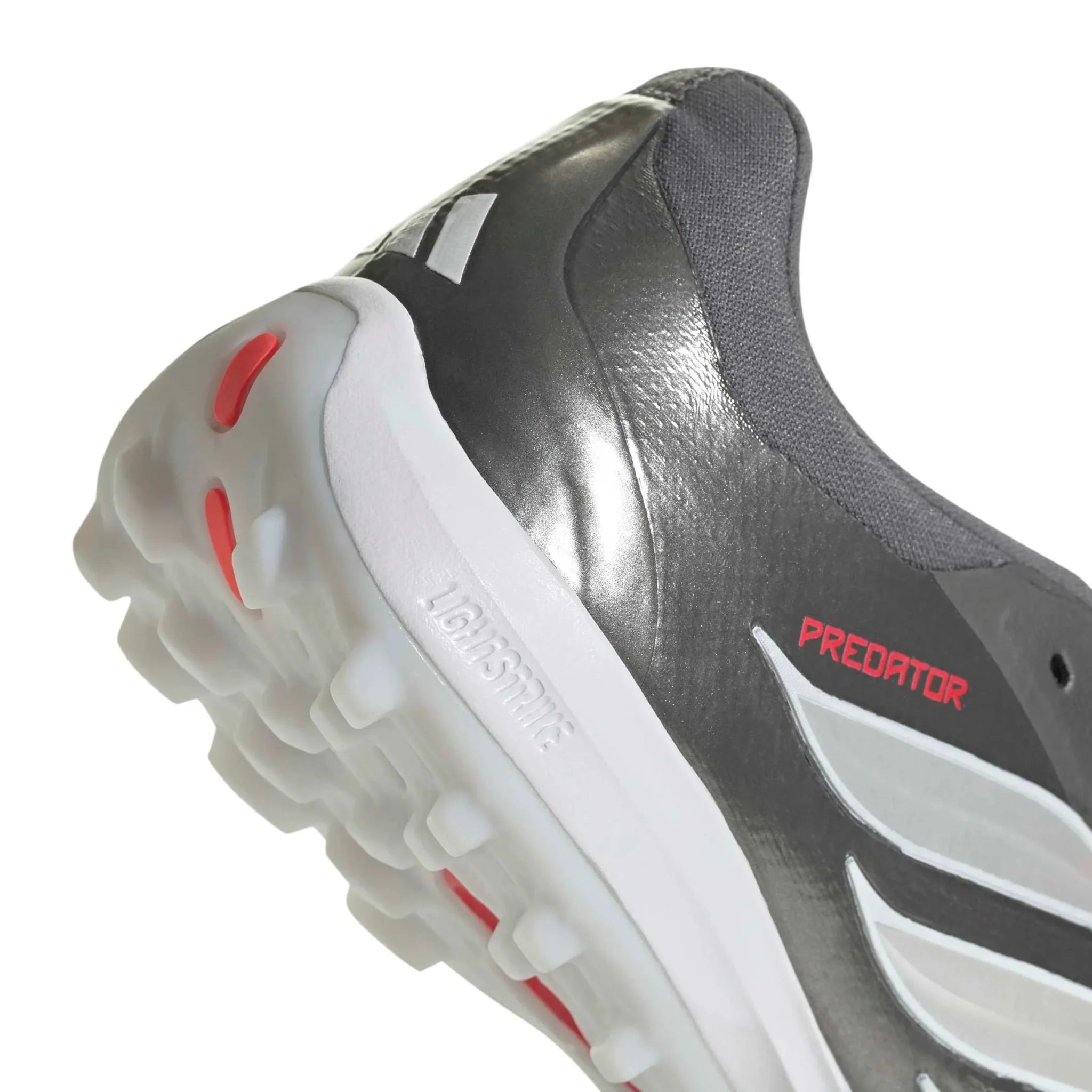adidas Predator Pro Fold-Over Tongue Turf Soccer Shoes - Finishers Steel Pack (SP26) 8