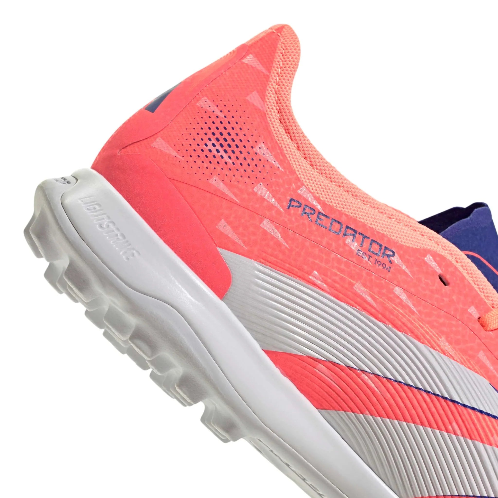 adidas Predator Pro Turf Soccer Shoes - Coral Blaze Pack (FA25) 8