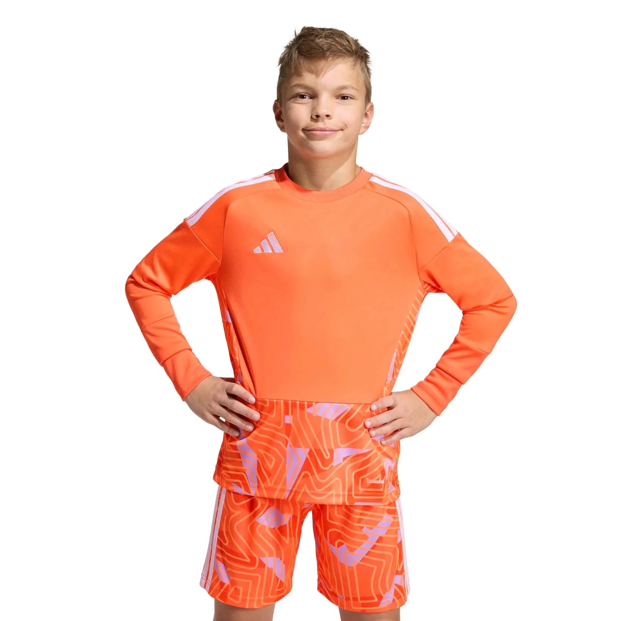 adidas Tiro 26 Youth Competition Long-Sleeve Goalkeeper Soccer Jersey 7