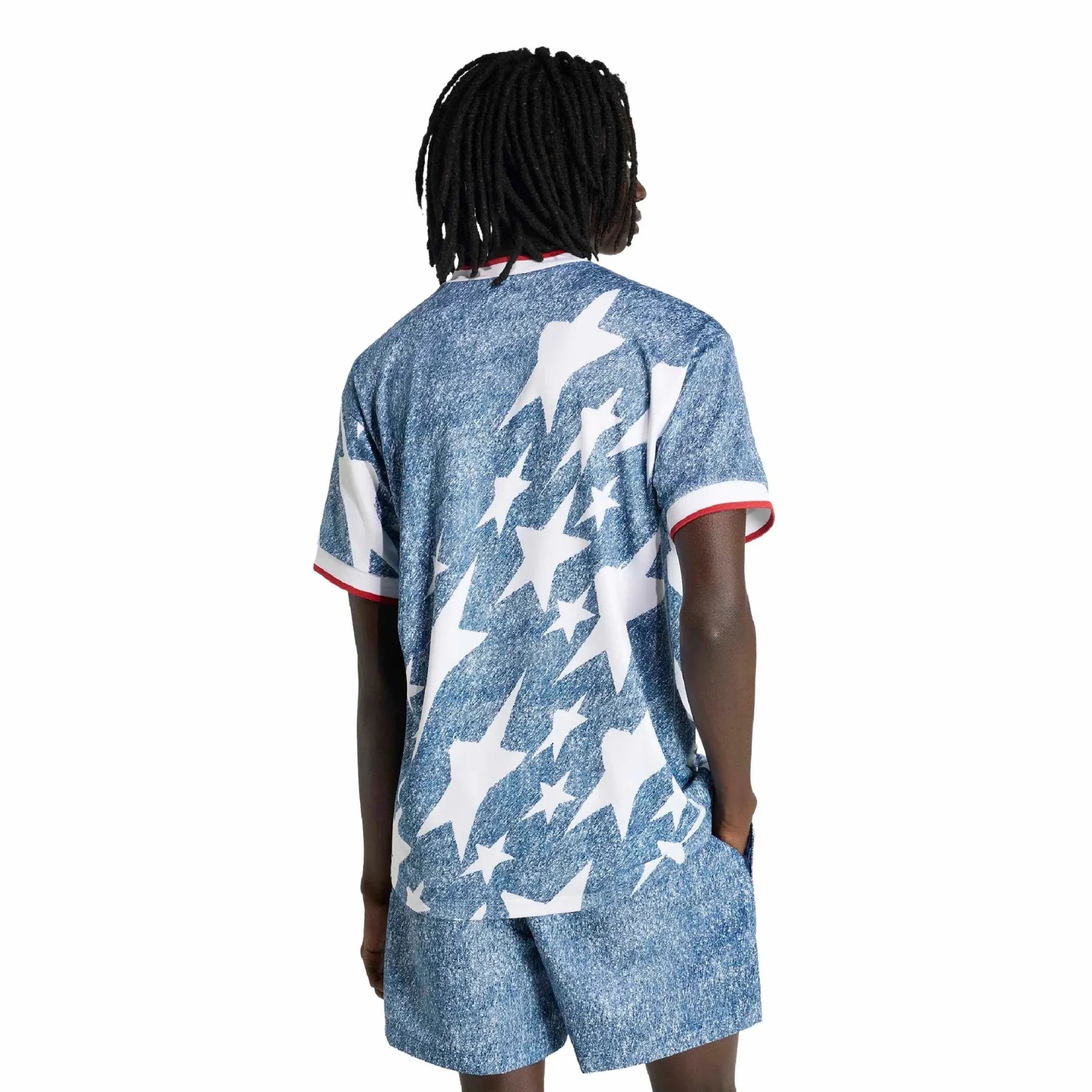 adidas USA Men's Denim Graphic Jersey 4