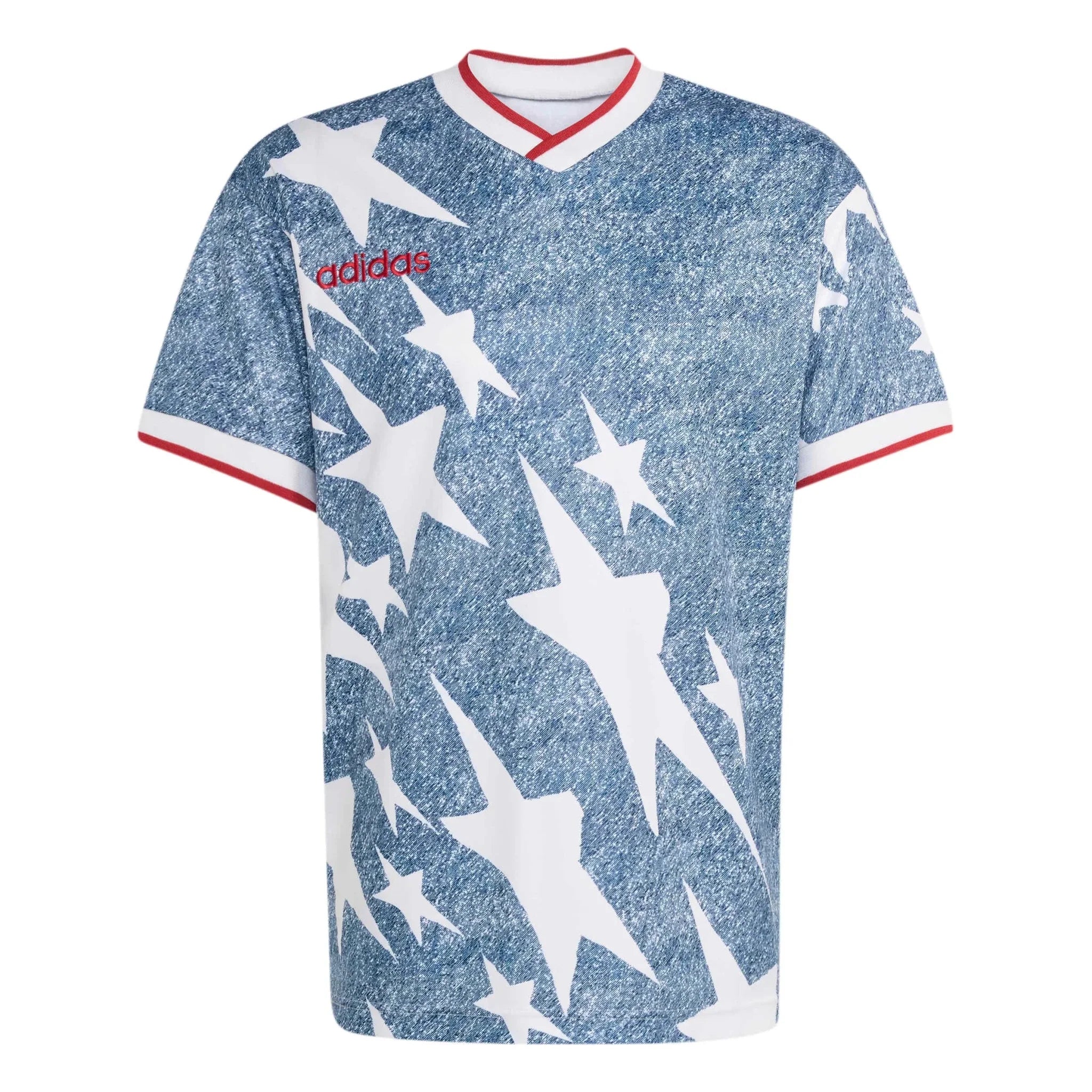 adidas USA Men's Denim Graphic Jersey 1