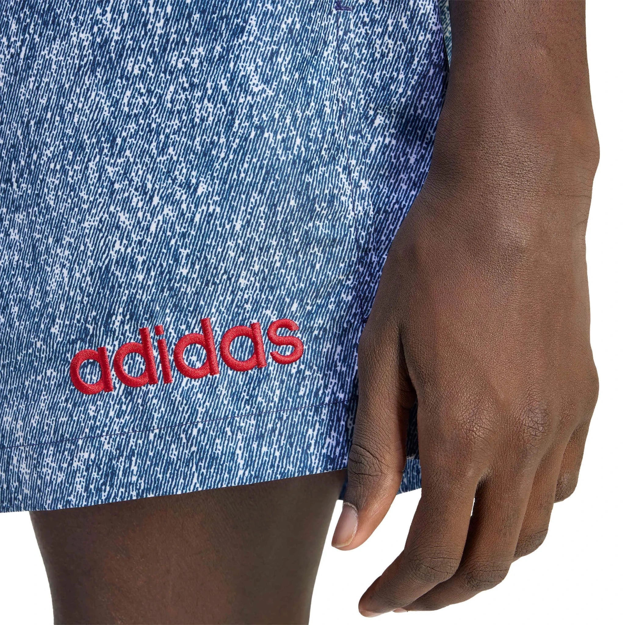 adidas USA Men's Denim Graphic Shorts 5
