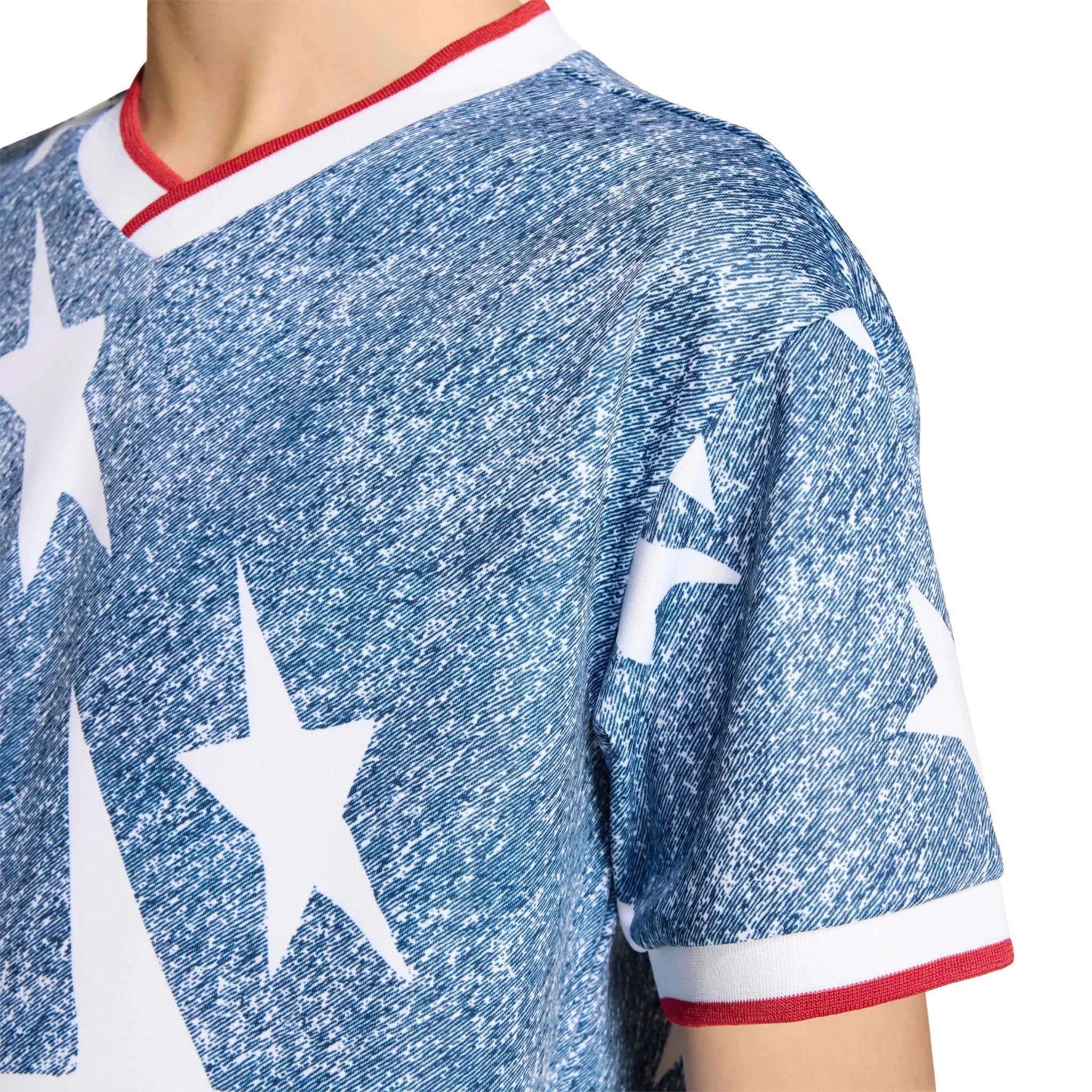 adidas USA Youth Denim Graphic Jersey 6