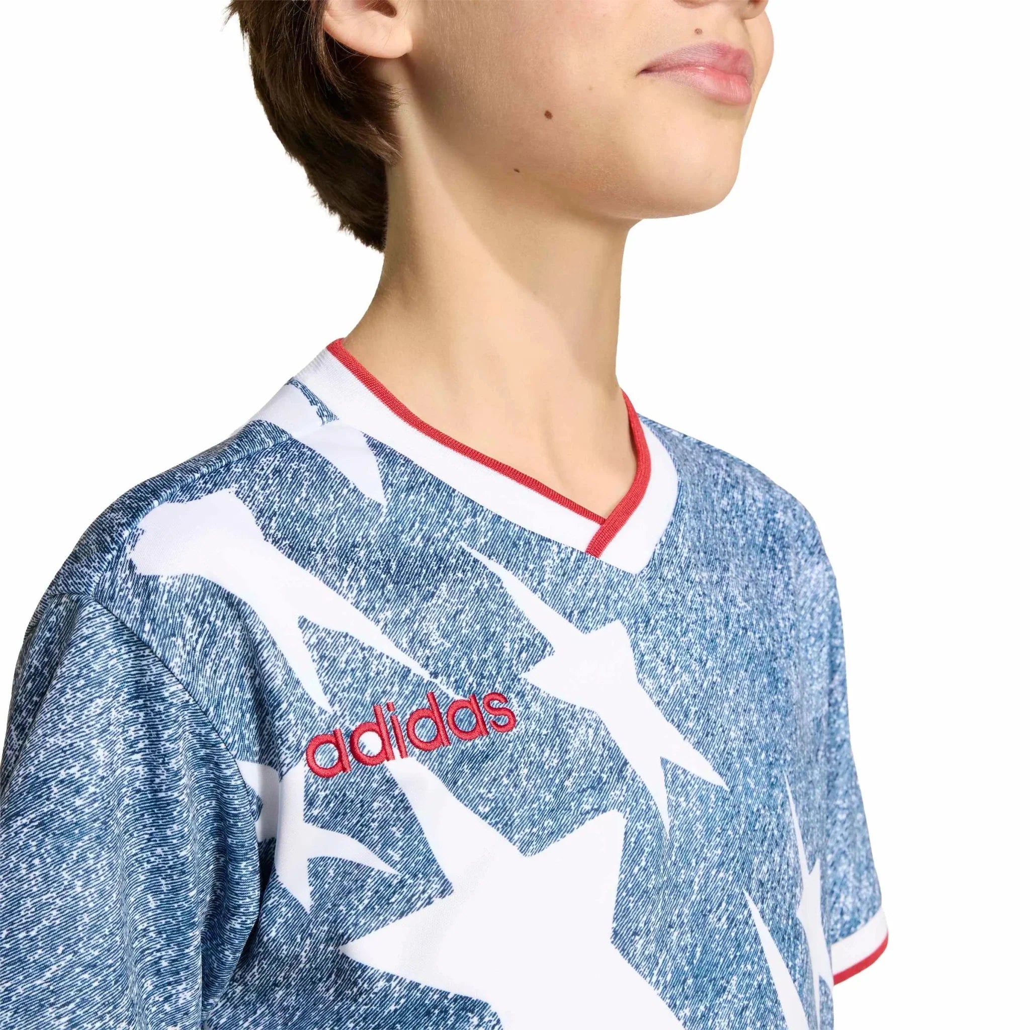 adidas USA Youth Denim Graphic Jersey 5