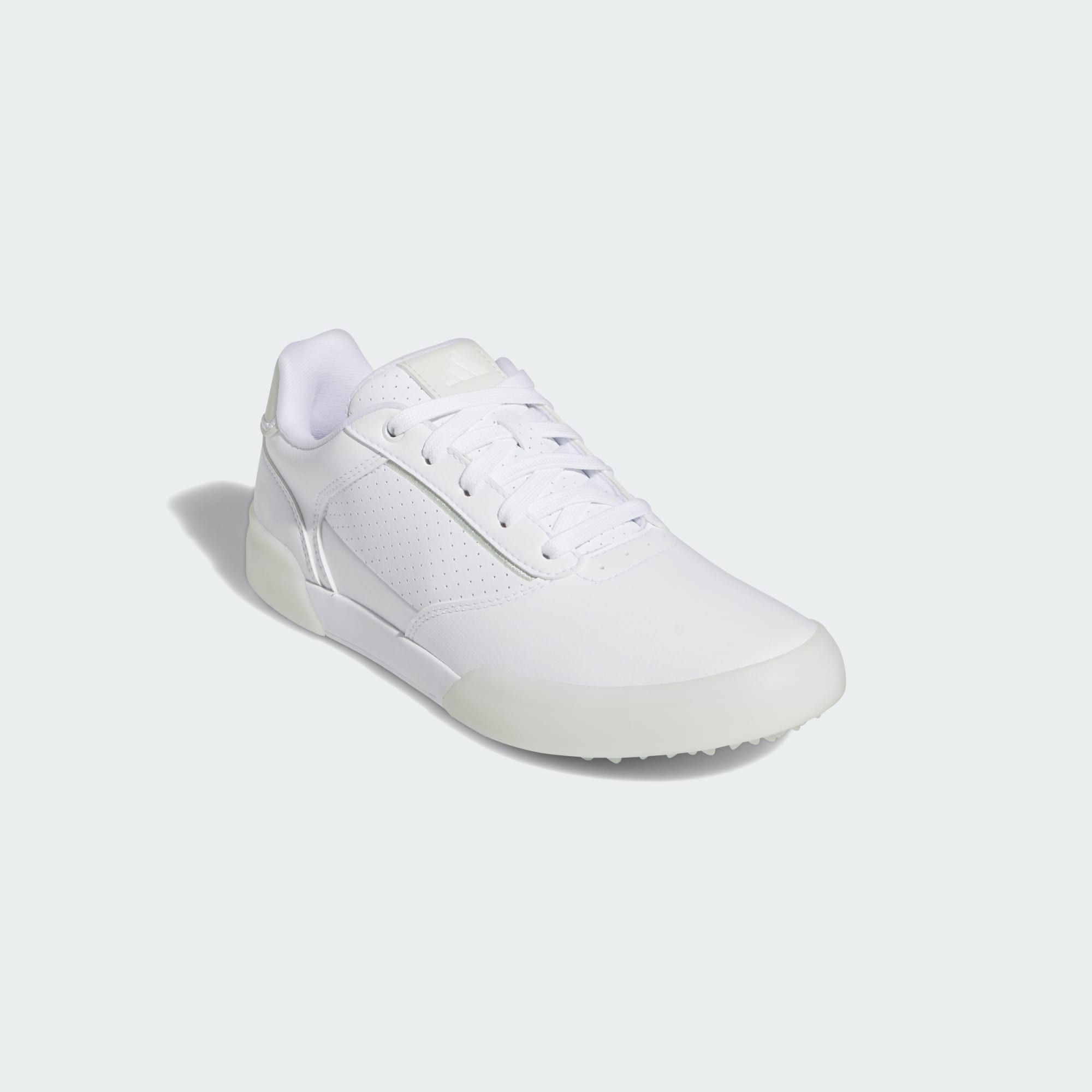 Adidas Women Adicross Retro Spikeless Golf Shoes - White-Grey 6.5 1