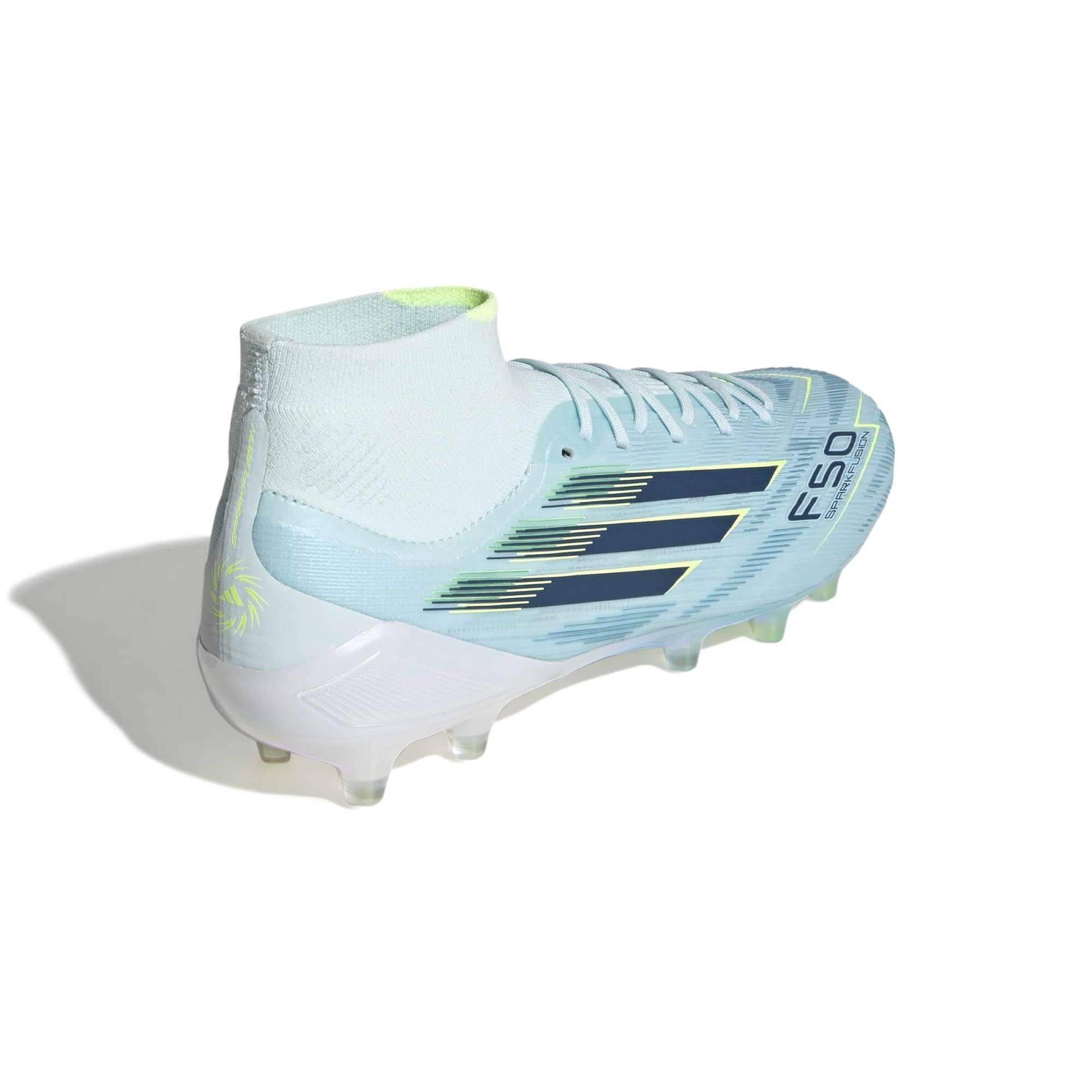 adidas Women's F50 Sparkfusion Elite Firm/Artificial Ground Soccer Cleats - Ice Cold Precision Pack (SP26) 4