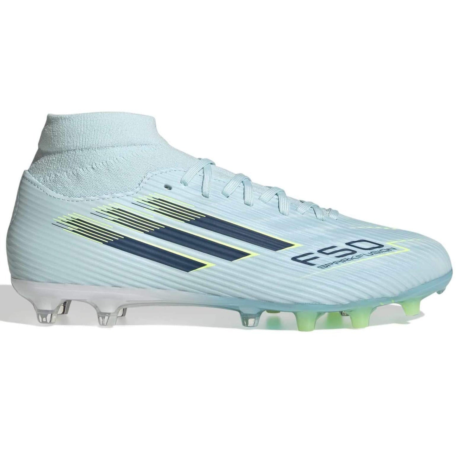 adidas Women's F50 Sparkfusion League Firm/Artificial Ground Soccer Cleats - Ice Cold Precision Pack (SP26) 1