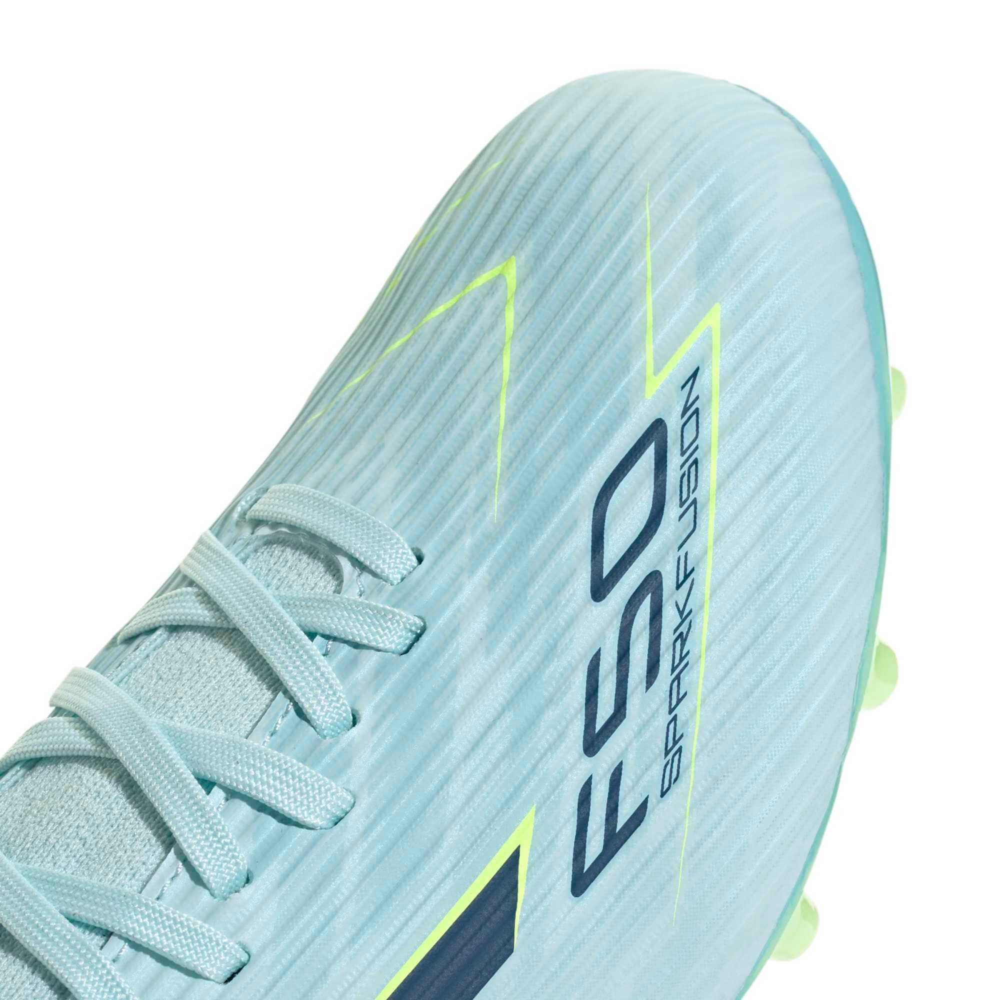 adidas Women's F50 Sparkfusion League Firm/Artificial Ground Soccer Cleats - Ice Cold Precision Pack (SP26) 7