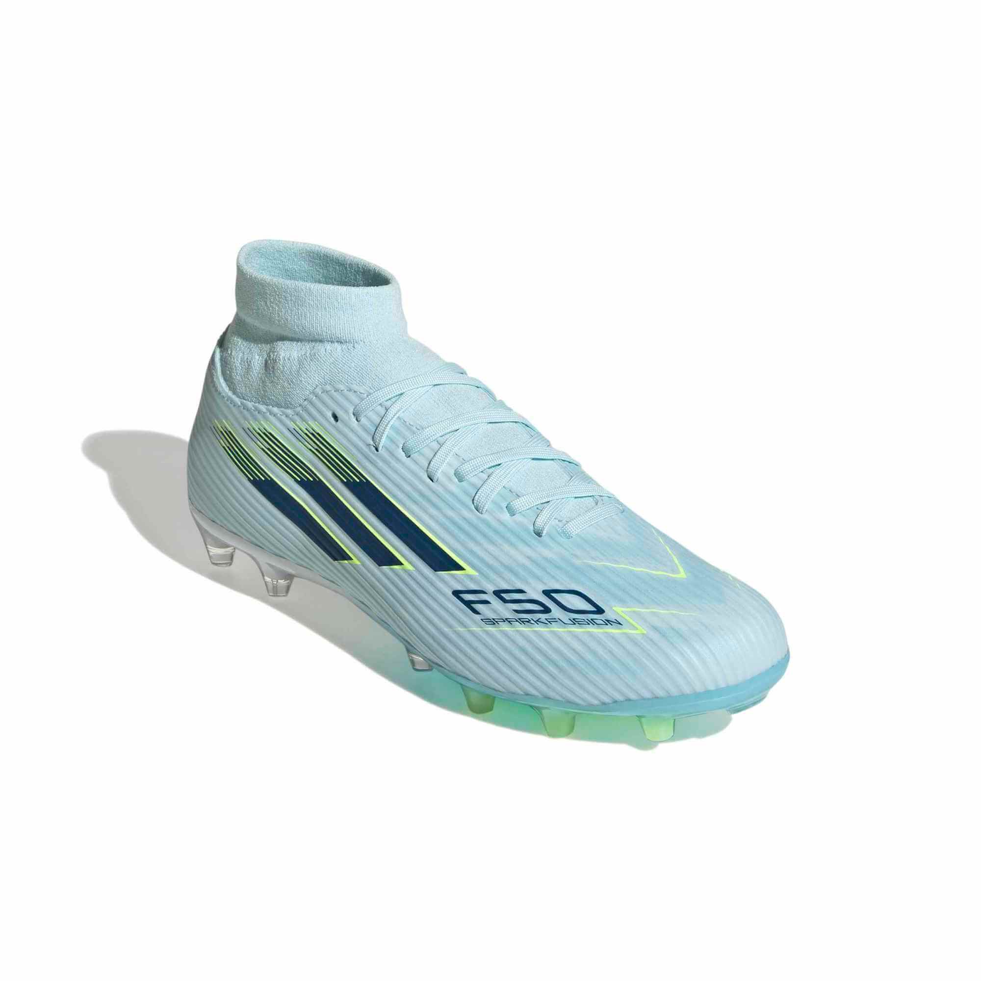 adidas Women's F50 Sparkfusion League Firm/Artificial Ground Soccer Cleats - Ice Cold Precision Pack (SP26) 3