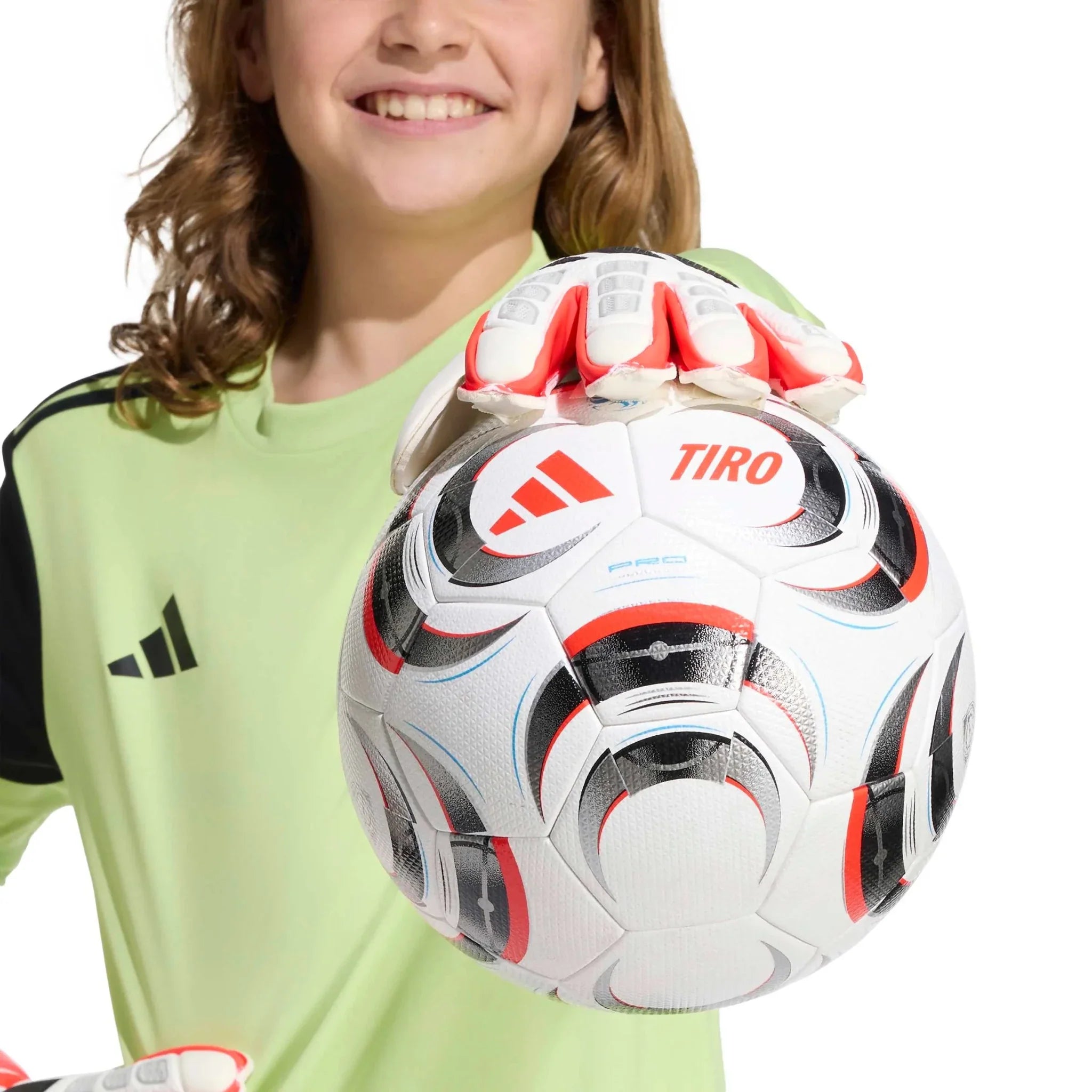 adidas Youth Predator GL Match Fingersave Goalkeeper Gloves 6
