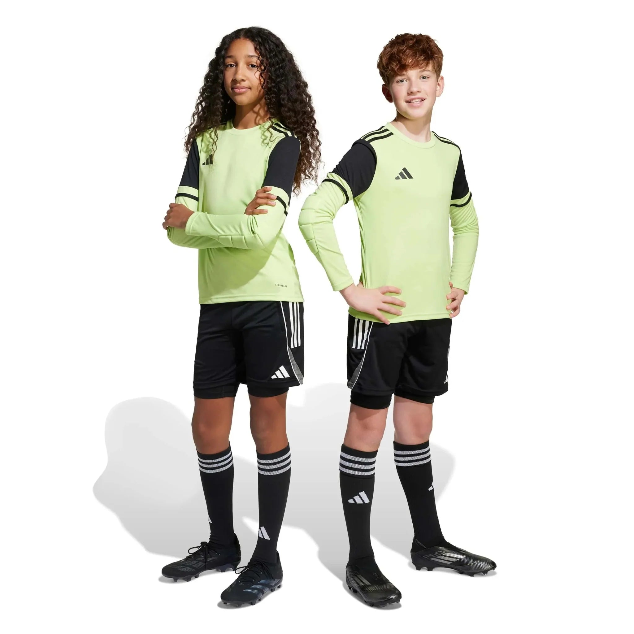 adidas Youth Squadra 25 Goalkeeper Padded Short Leggings 6