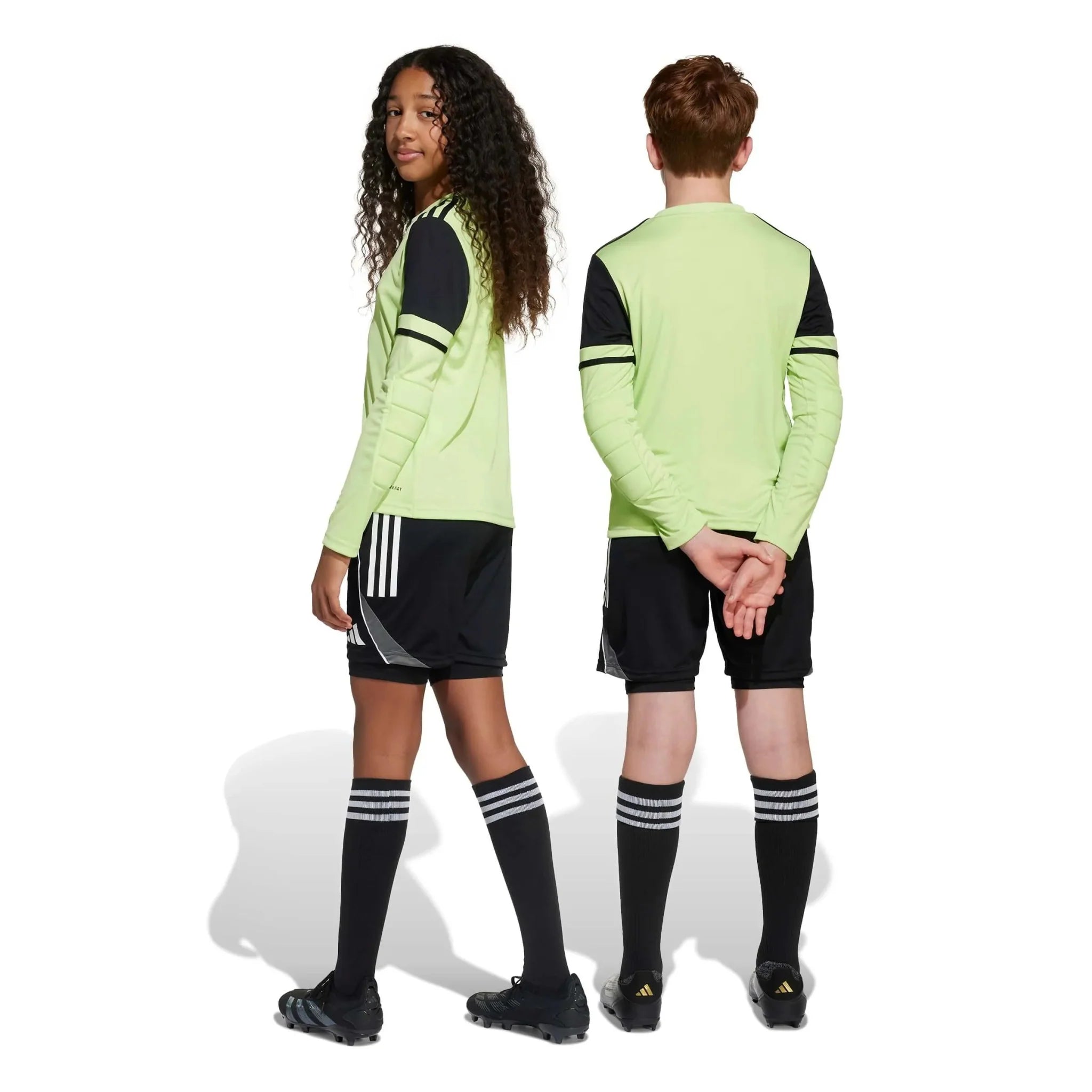 adidas Youth Squadra 25 Goalkeeper Padded Short Leggings 7