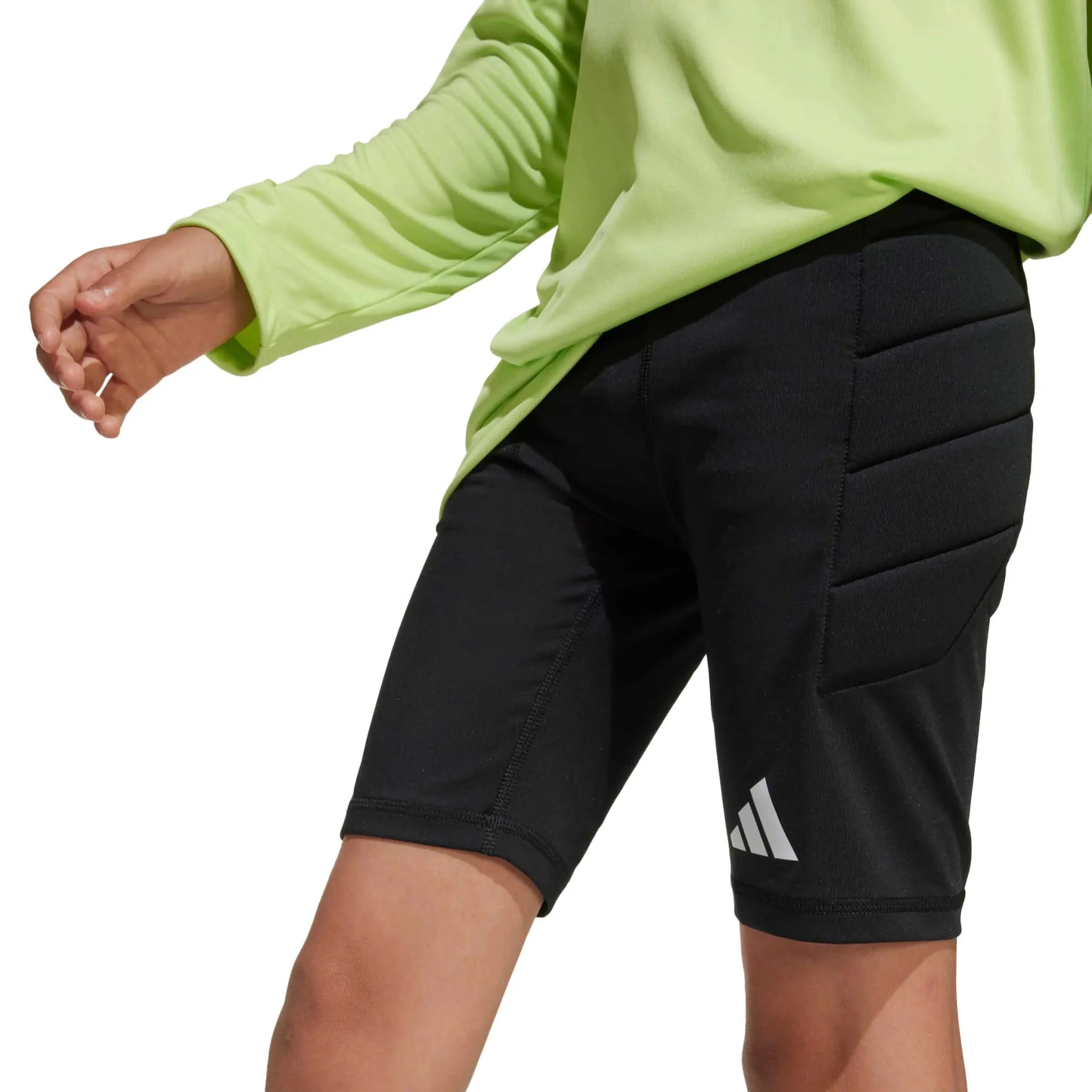 adidas Youth Squadra 25 Goalkeeper Padded Short Leggings 2