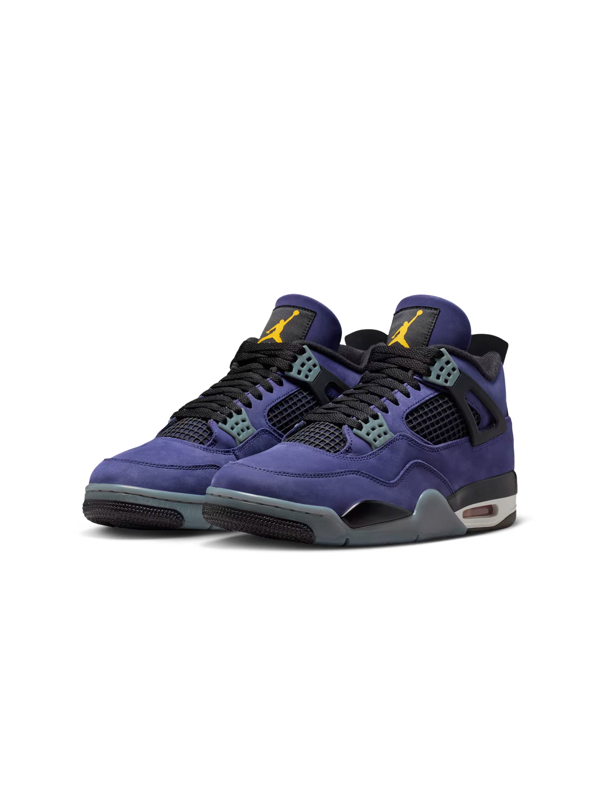 Air Jordan Big Kids 4 Retro - Lakers 3