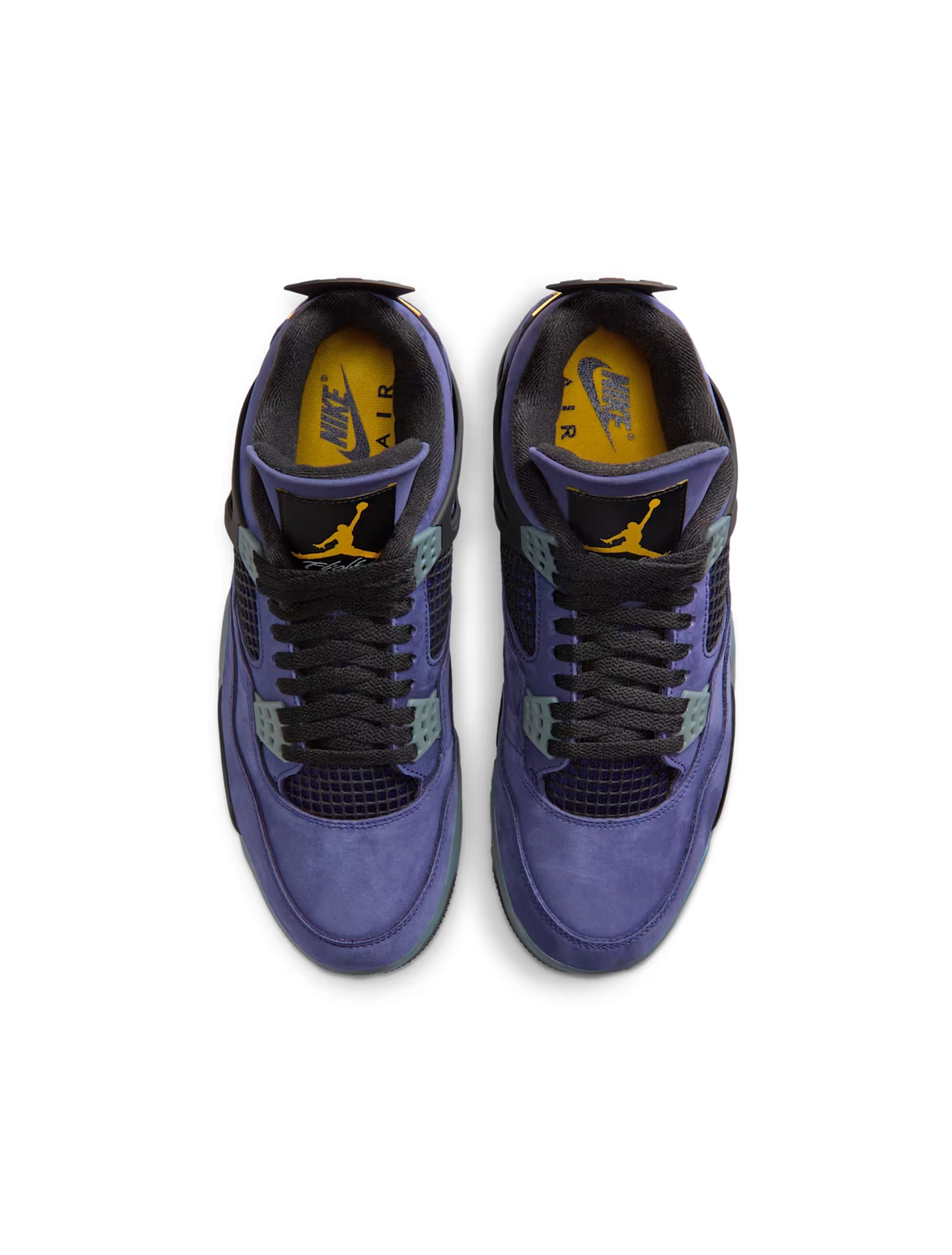 Air Jordan Big Kids 4 Retro - Lakers 6