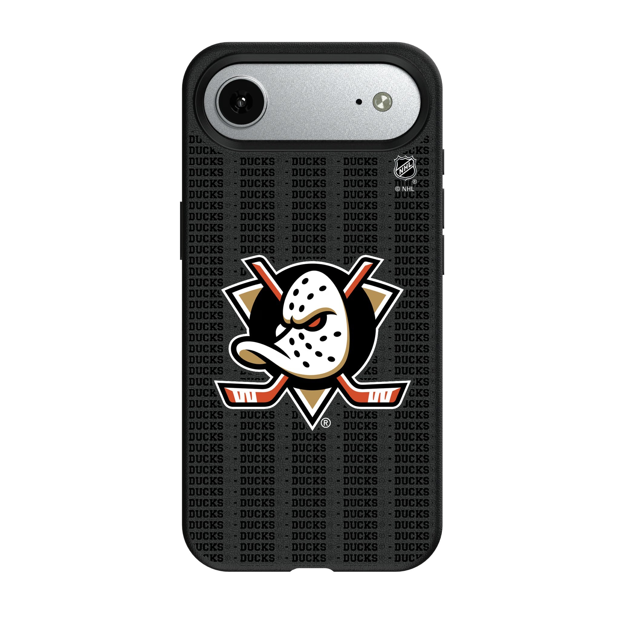 Anaheim Ducks Text Backdrop MagSafe Compatible Phone Case for Apple iPhone 8