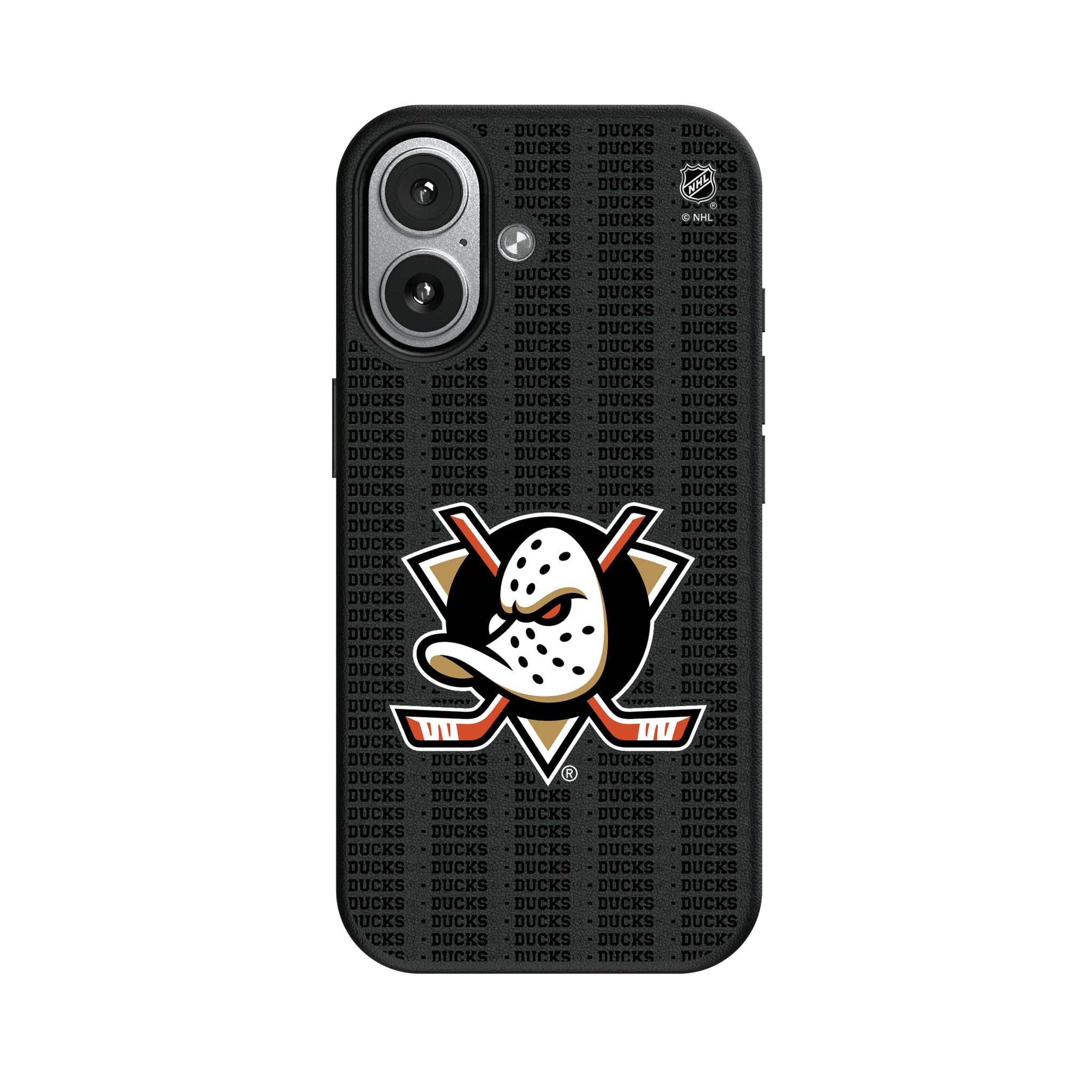 Anaheim Ducks Text Backdrop MagSafe Compatible Phone Case for Apple iPhone 7