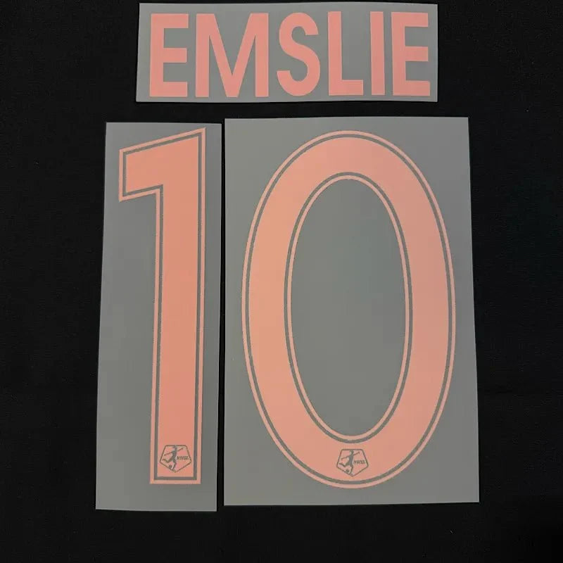Angel City 2026-Home EMSLIE #10 Official Name Set 1
