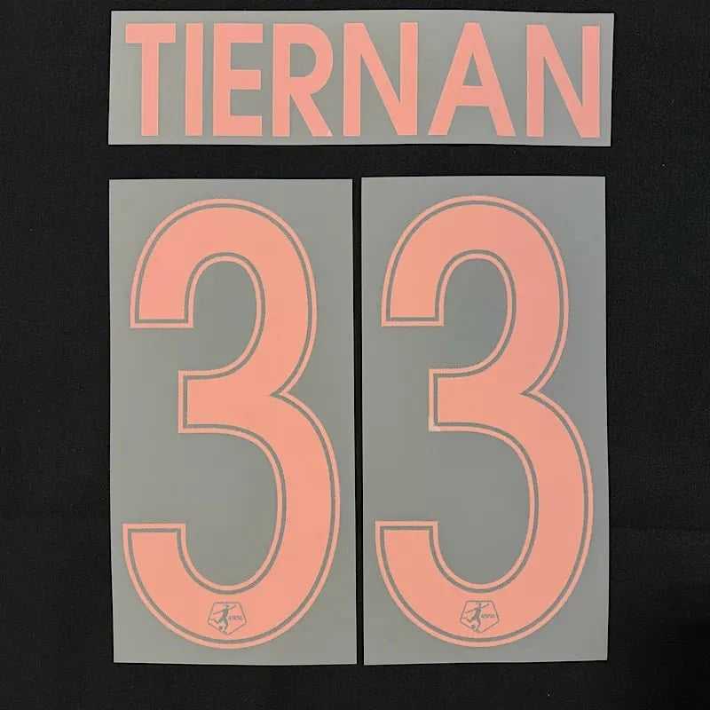 Angel City 2026- Home THIERNAN #33 Official Name Set 1