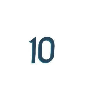 Argentina 2019/20 Home Youth Messi #10 Jersey Name Set 2