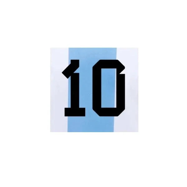 Argentina 2023 Home Messi #10 Youth 3 Star Jersey Name Set 2