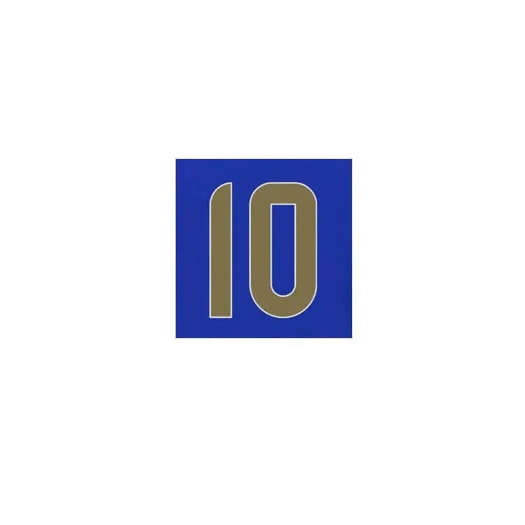 Argentina 2024/25 Away Messi #10 Jersey Name Set 2