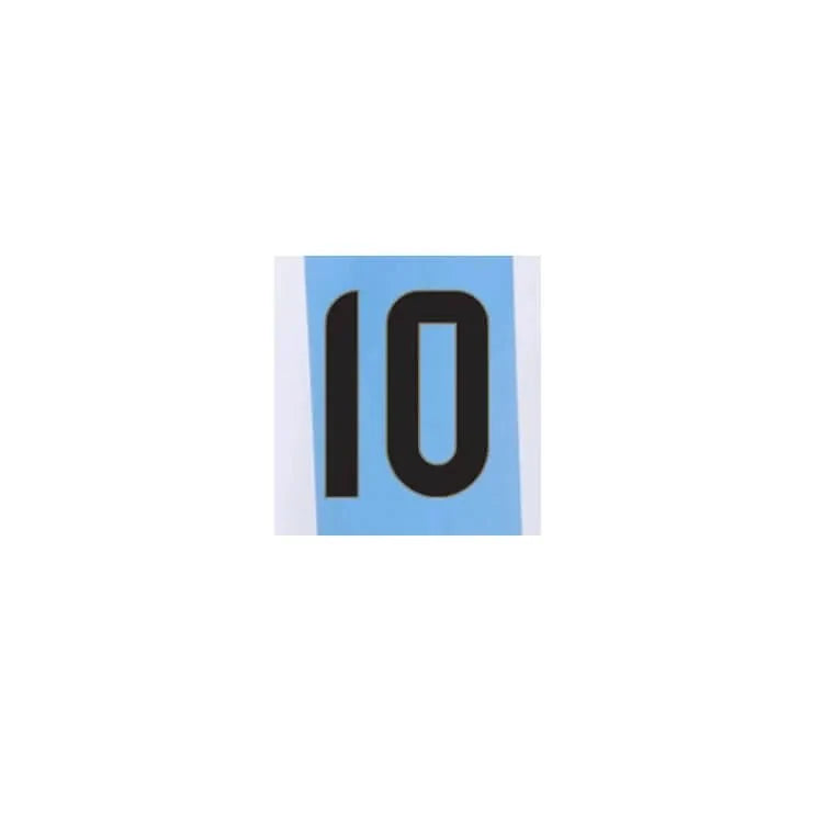 Argentina 2024/25 Home Messi #10 Youth Jersey Name Set 2